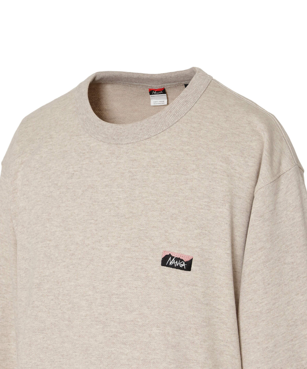 ECO HYBRID MINI BOX LOGO EMBROIDERY SWEATSHIRT