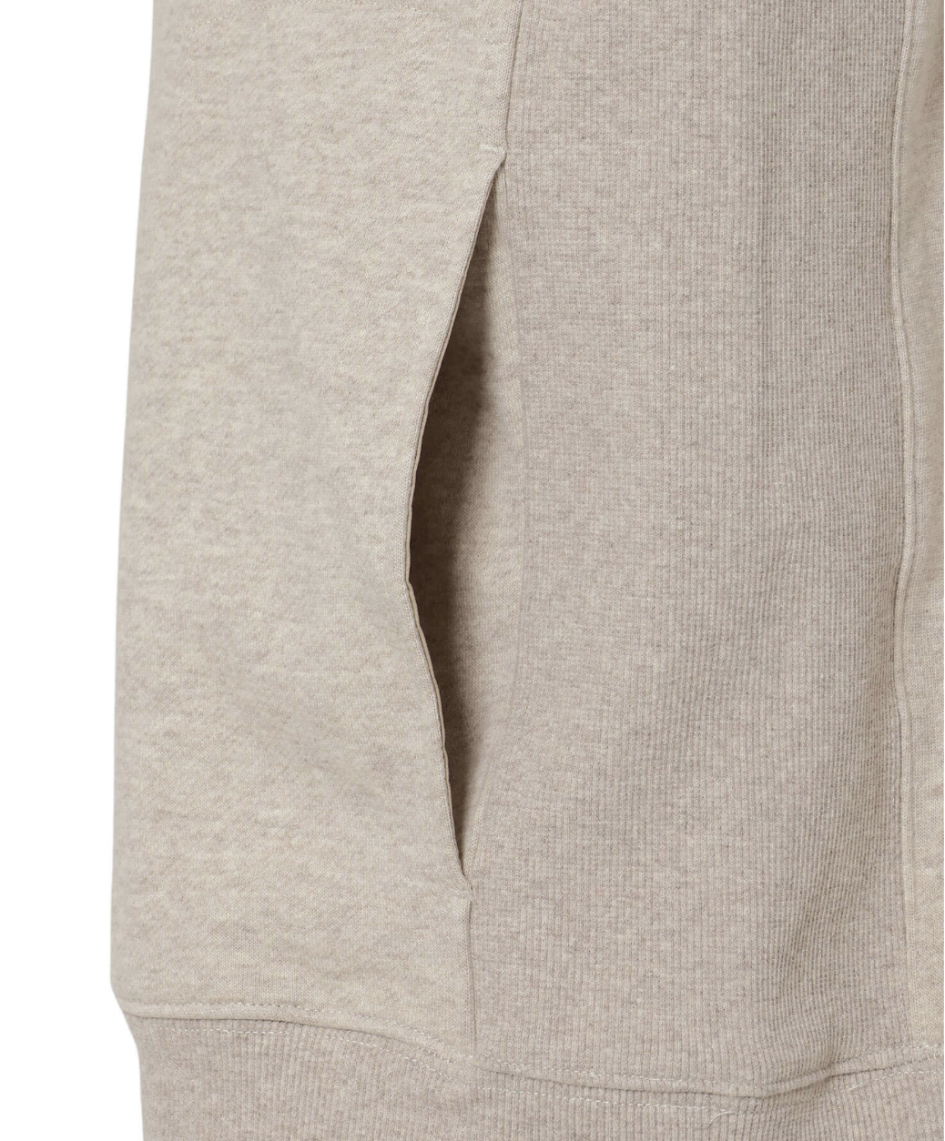 ECO HYBRID MINI BOX LOGO EMBROIDERY SWEATSHIRT