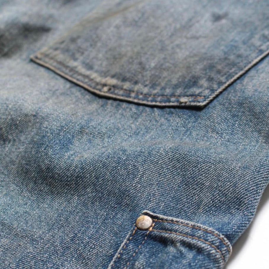 MINER'S REPAIRED DENIM WORK PANTS
