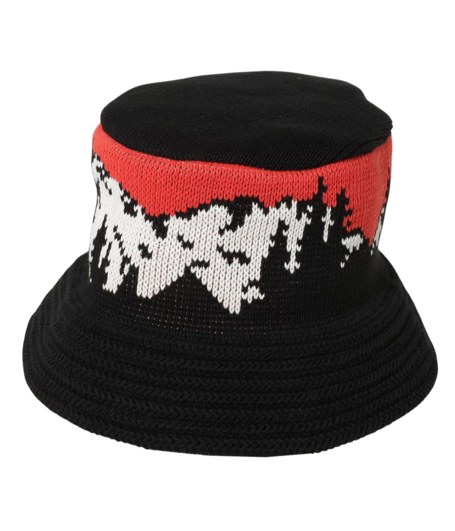 JACQUARD KNIT HAT