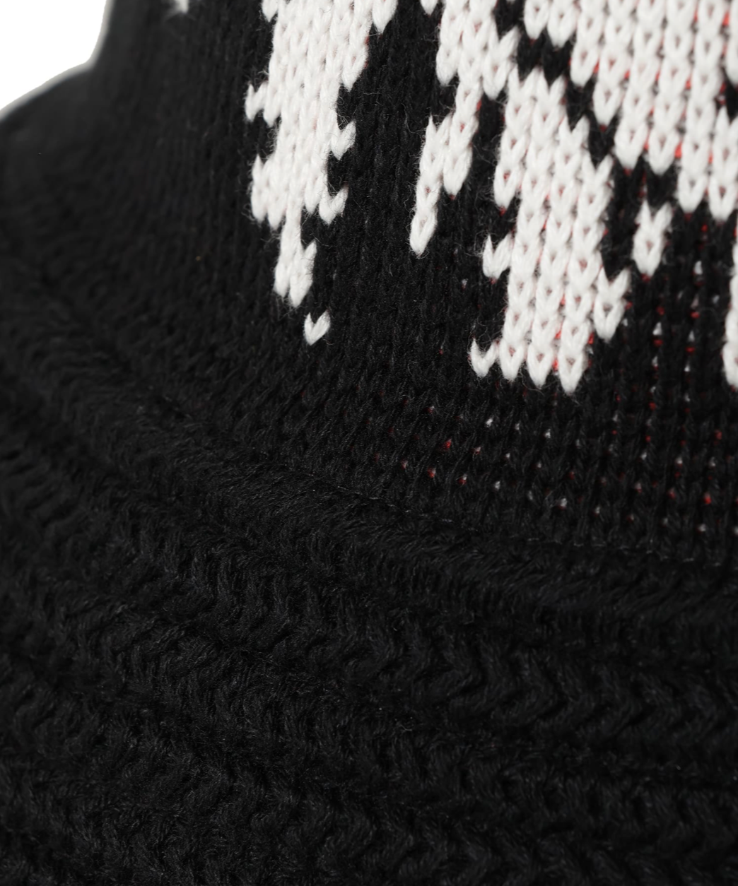 JACQUARD KNIT HAT