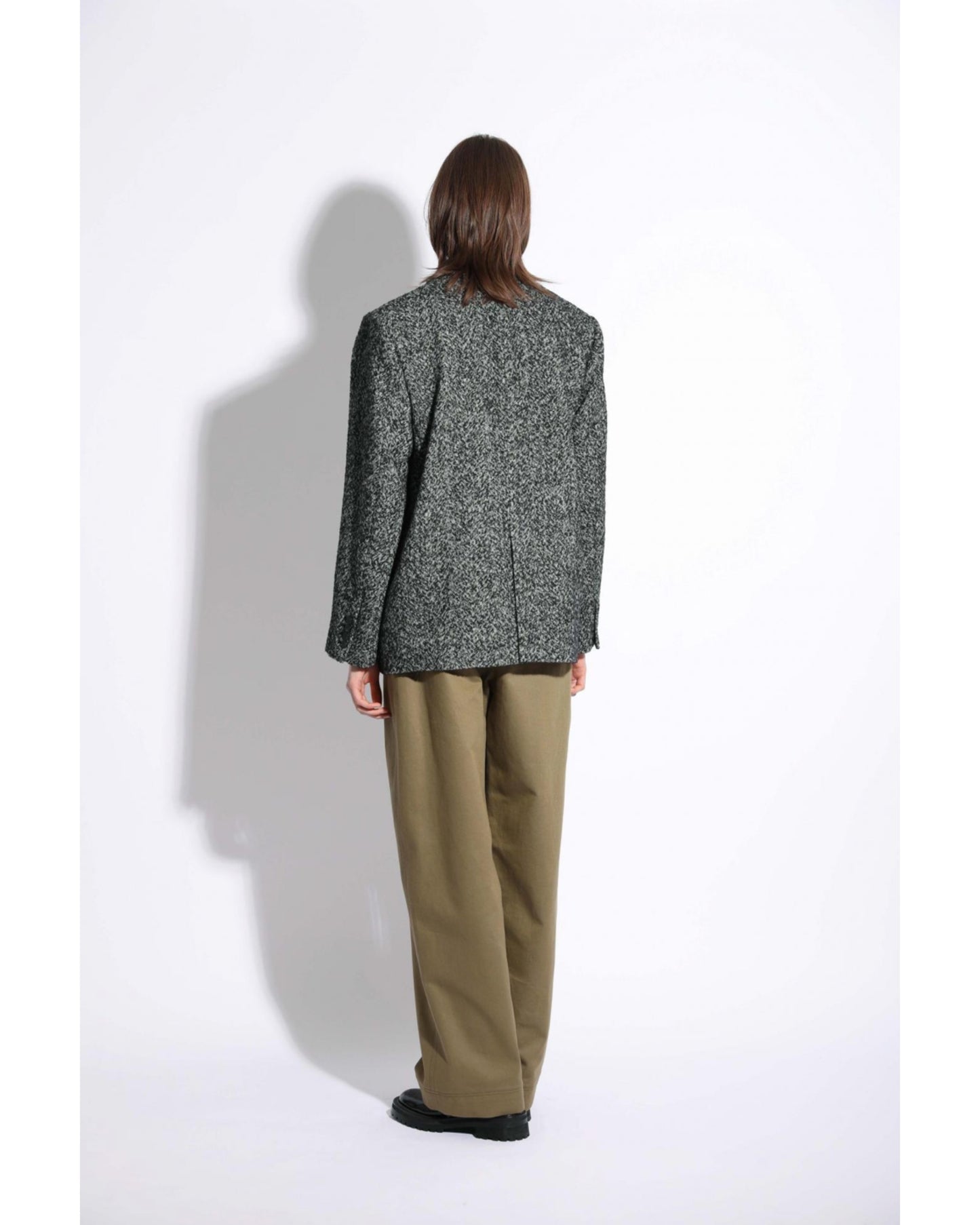 HERRINGBONE TWEED JACKET