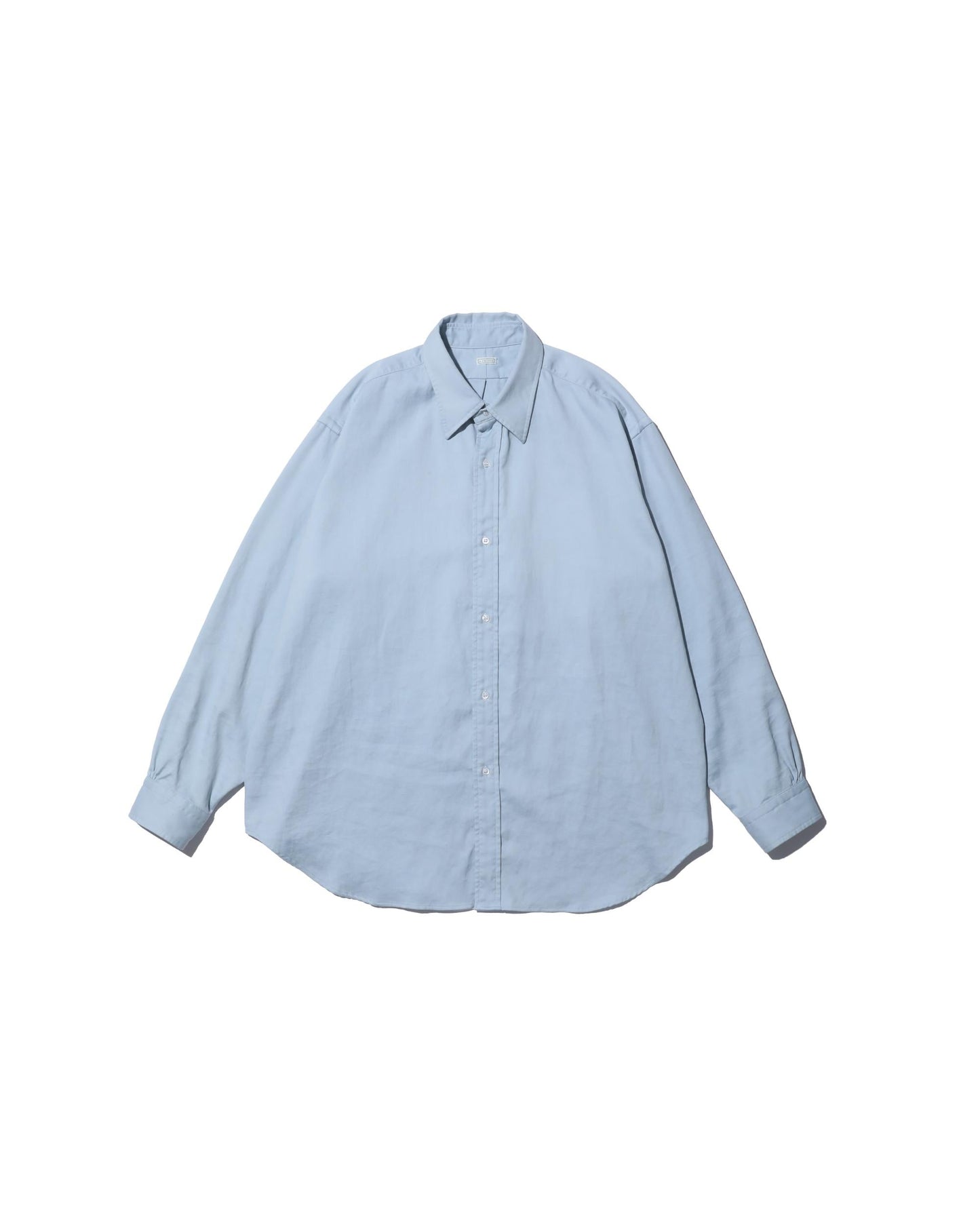 Double Weave Twill Regular Collar Shirt