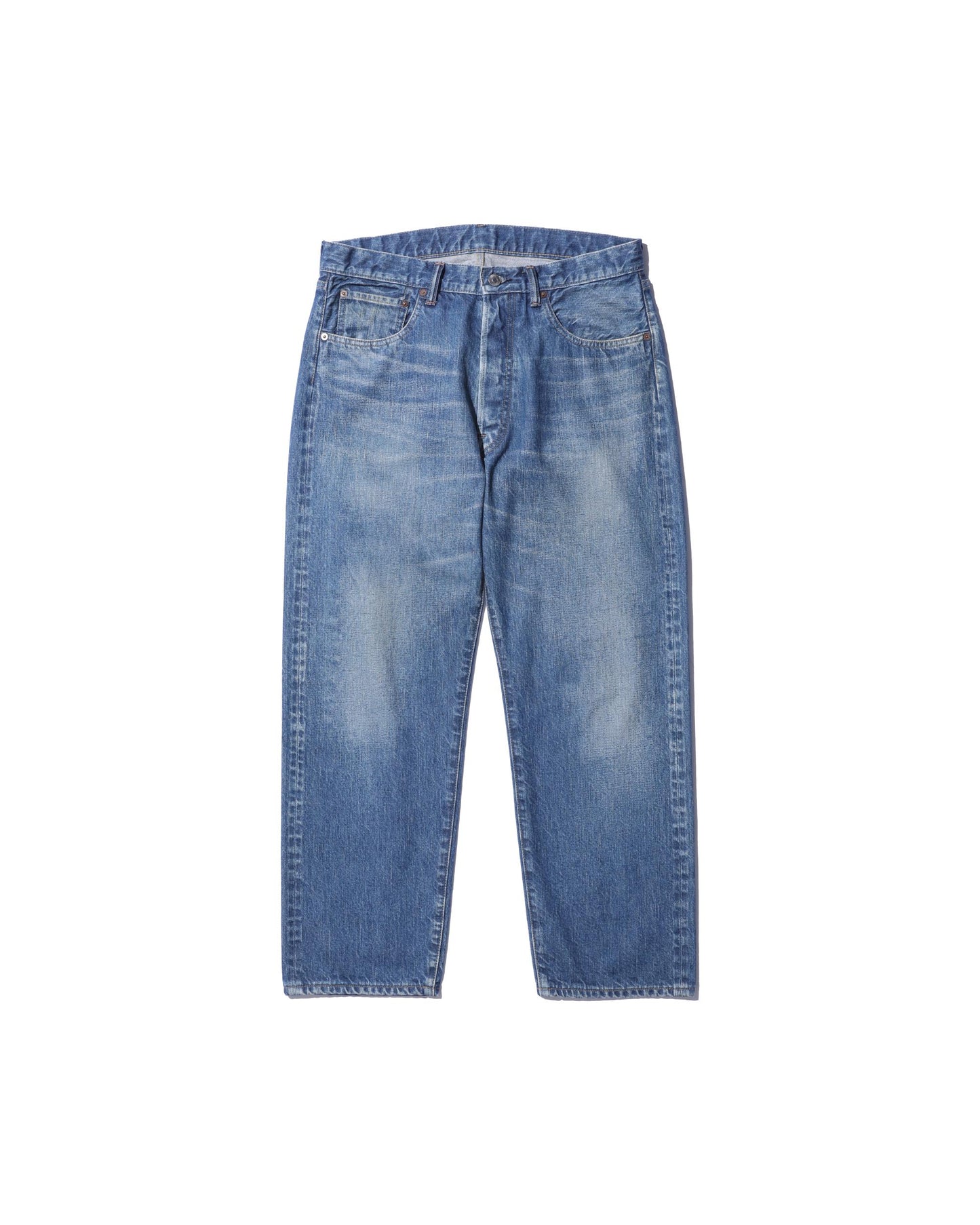 Washed Denim  Pants E