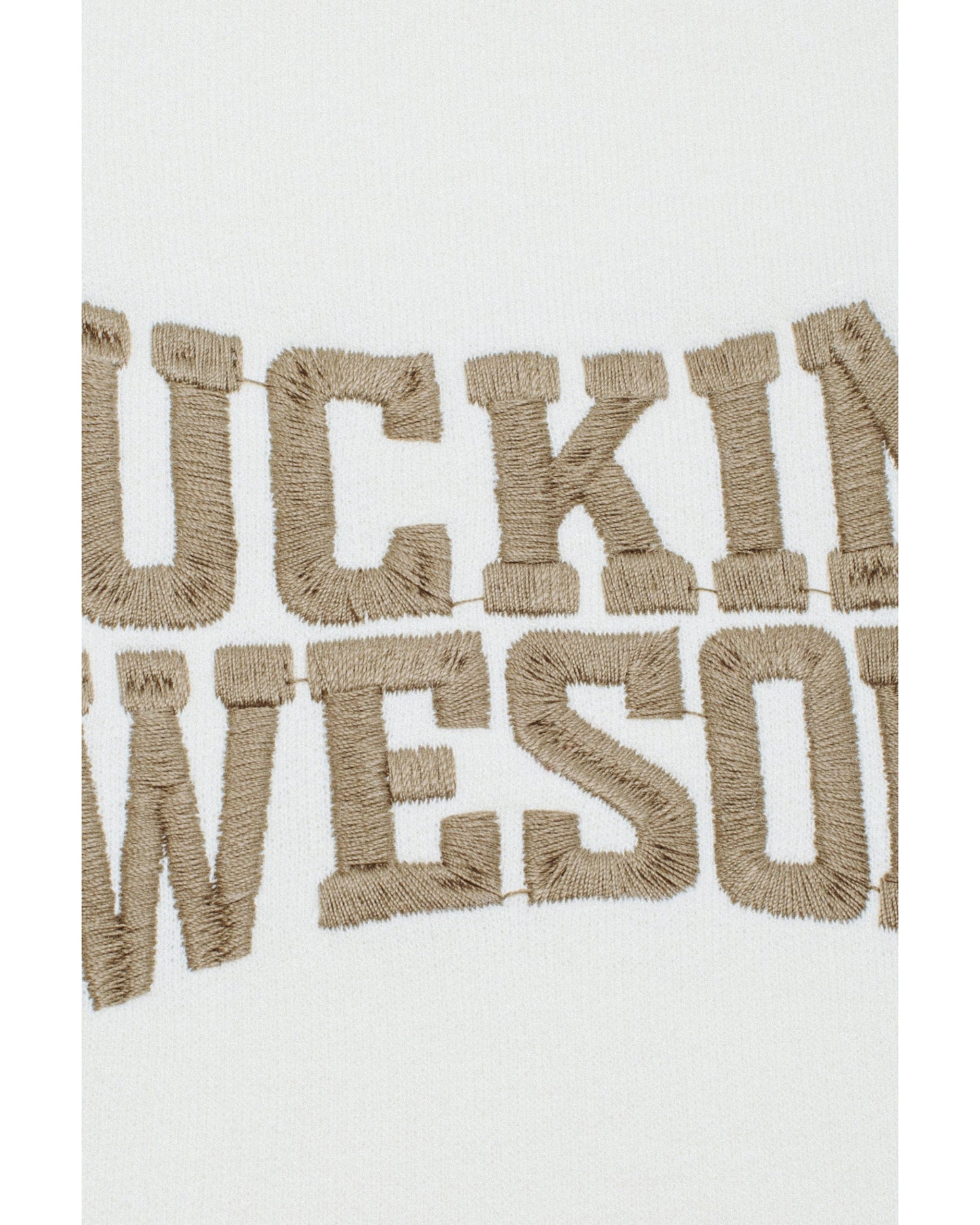 Knockout Tonal Embroidered Crewneck