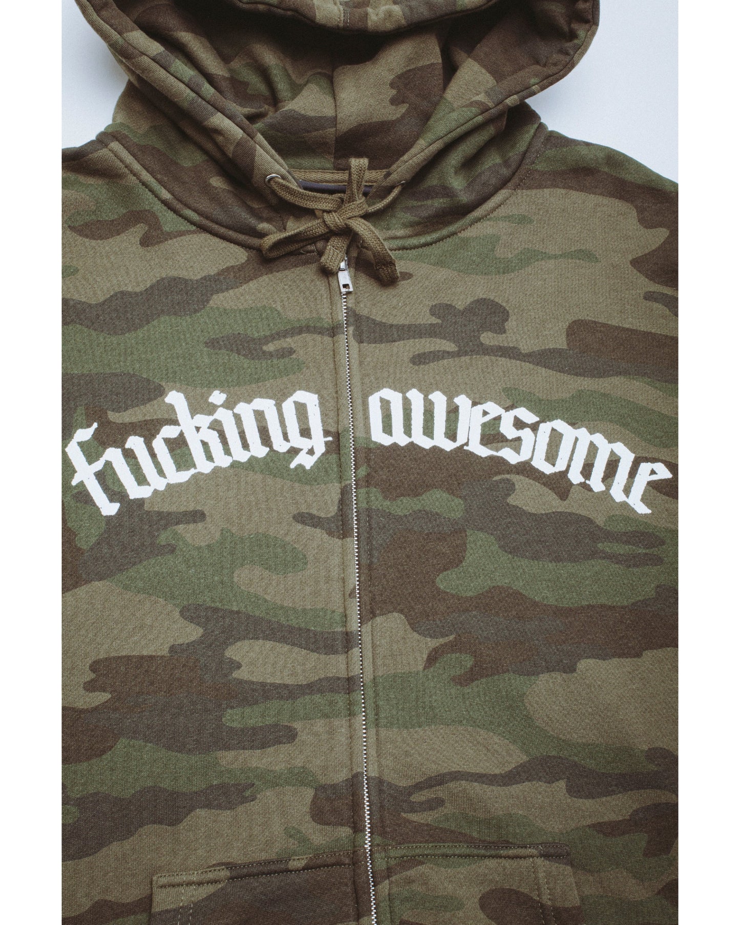 Blackletter Logo Zipped Hoodie