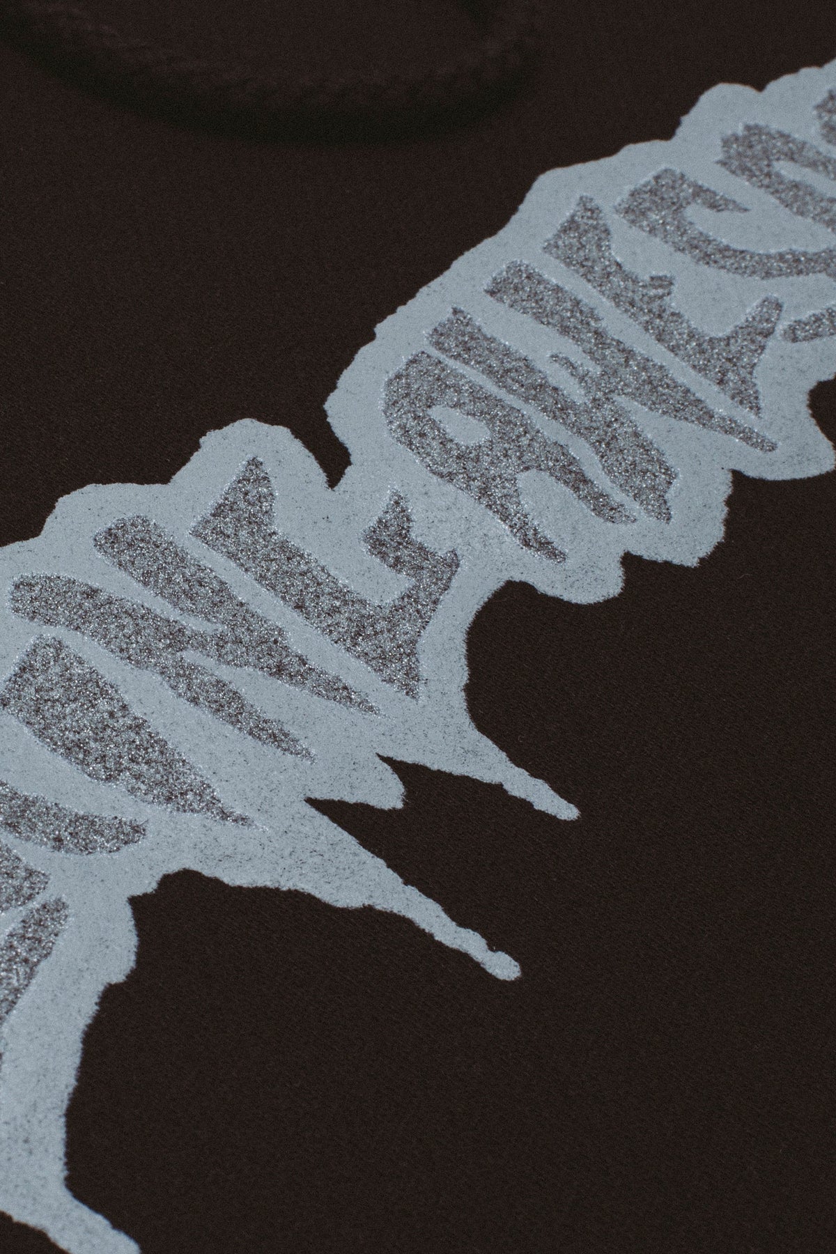 Reflective Drip Logo Hoodie