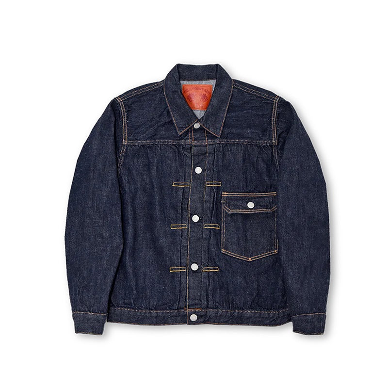 2107SSW Type 1 Denim Jacket 11.5oz (Super Smooth) (One Wash)