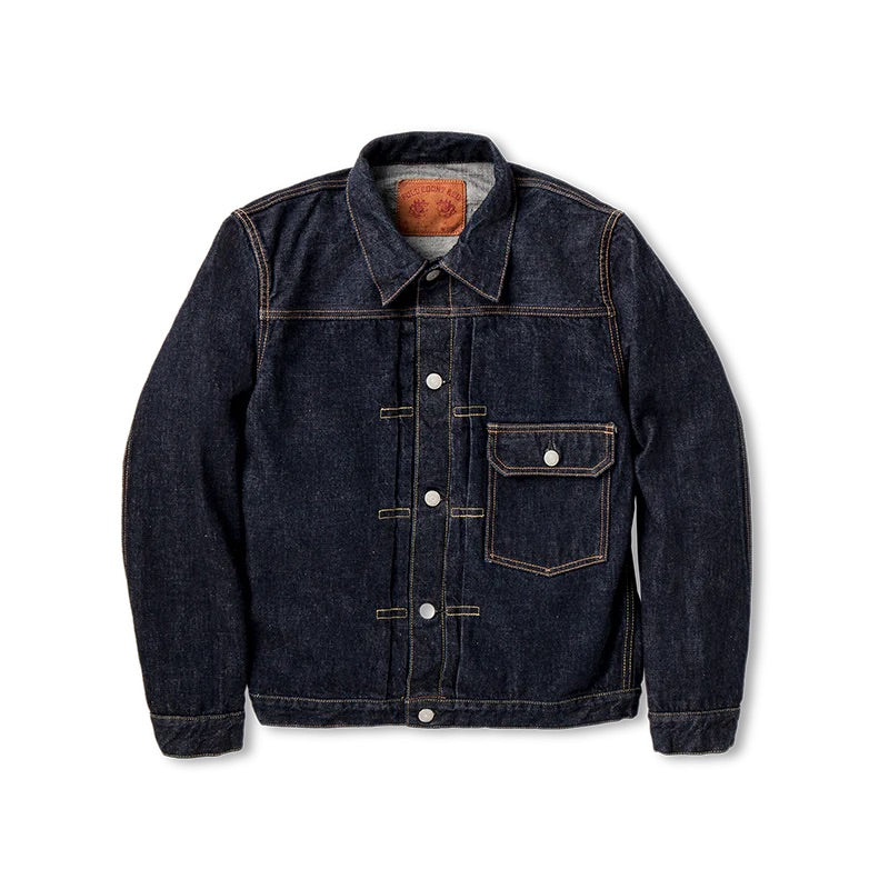 2107XXW Type 1 Denim Jacket Heavy Oz 15.5oz (One Wash)