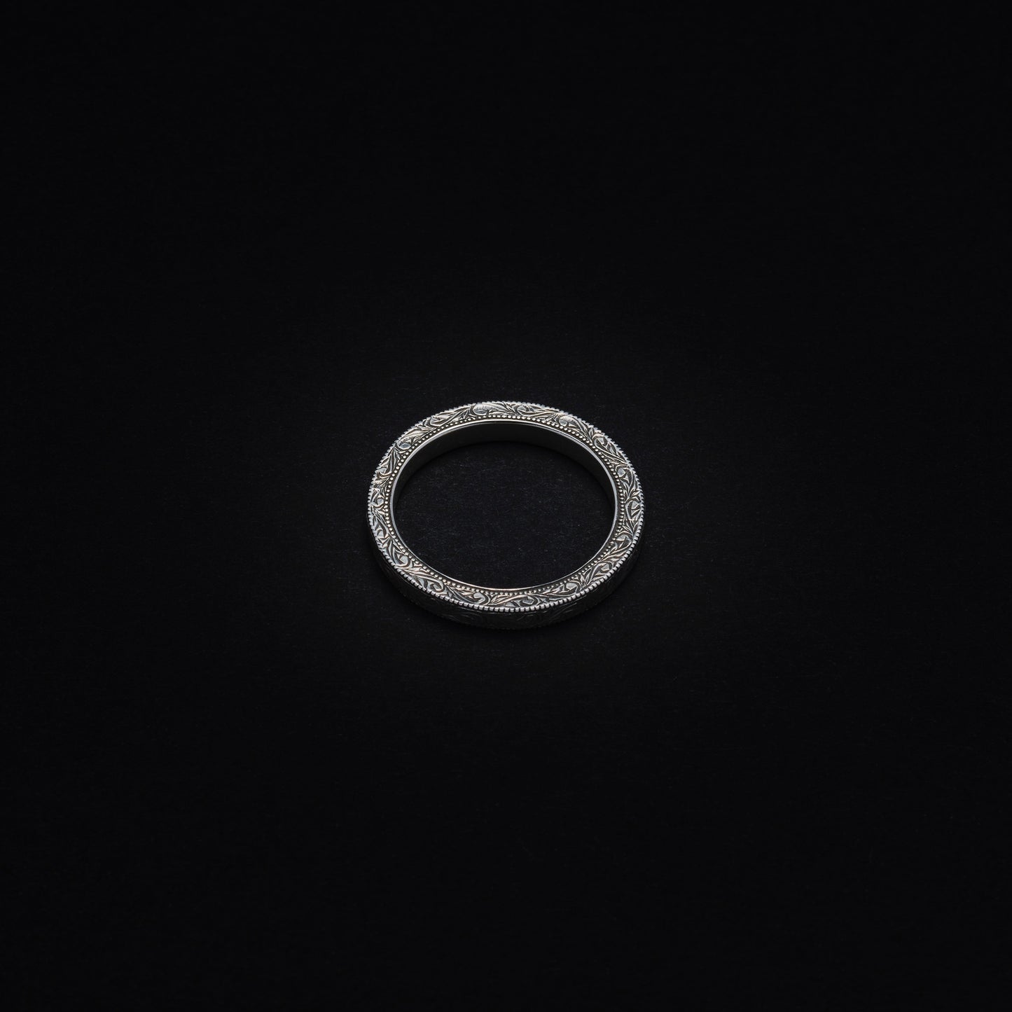 Engraved Flat Ring