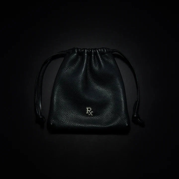 Leather Drawstring Bag – TIME AFTER TIME
