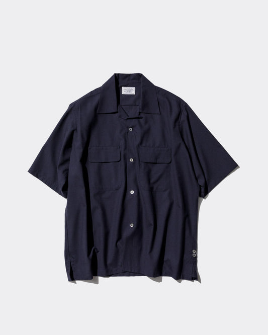 Unlikely 2P Sports Open Shirts S/S Tropical NAVY