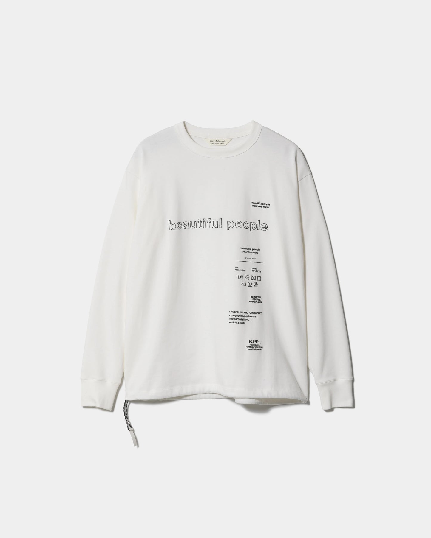 suvin compact jersey bp embroidery top