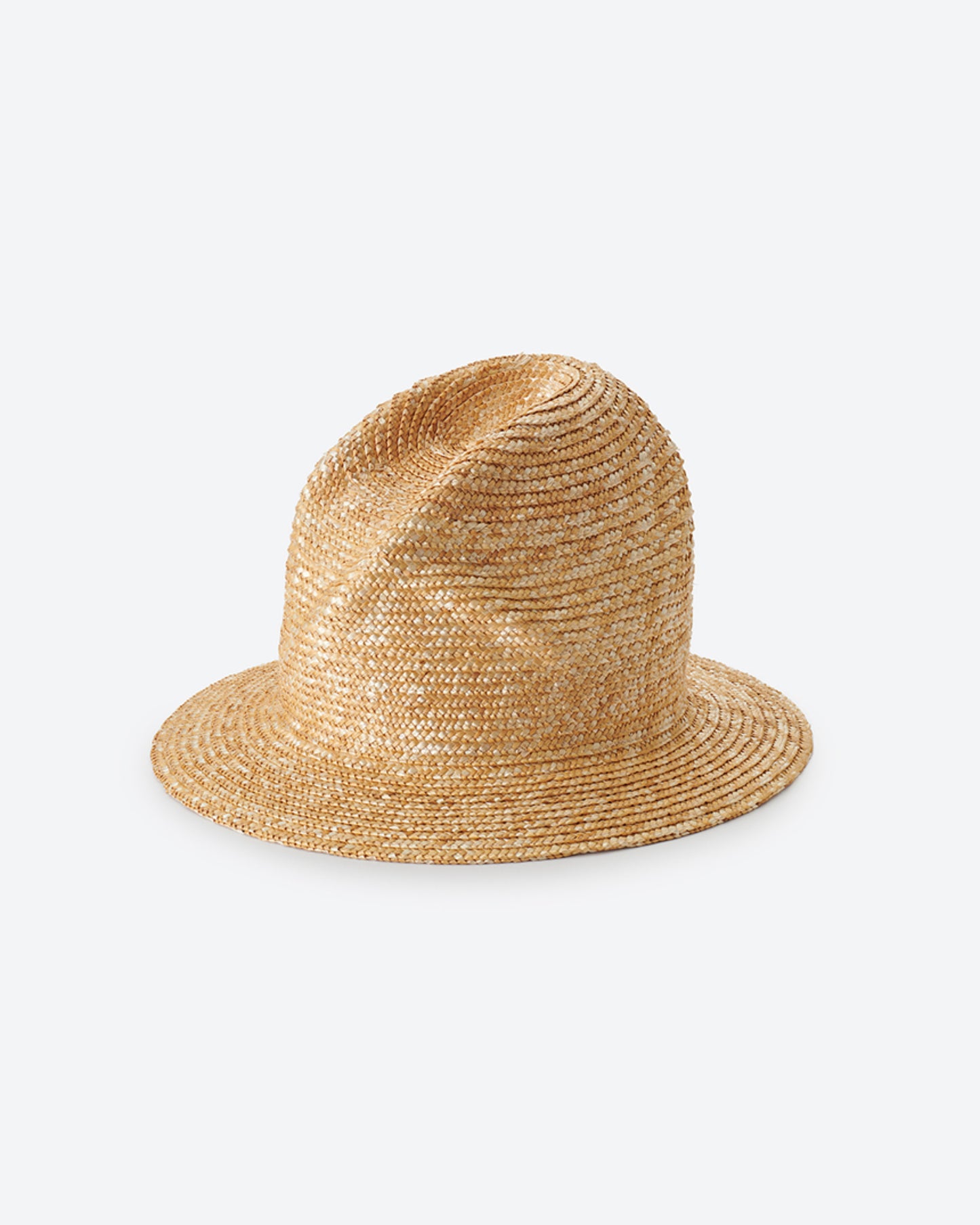 STRAW BRAID SCARS HAT BEIGE