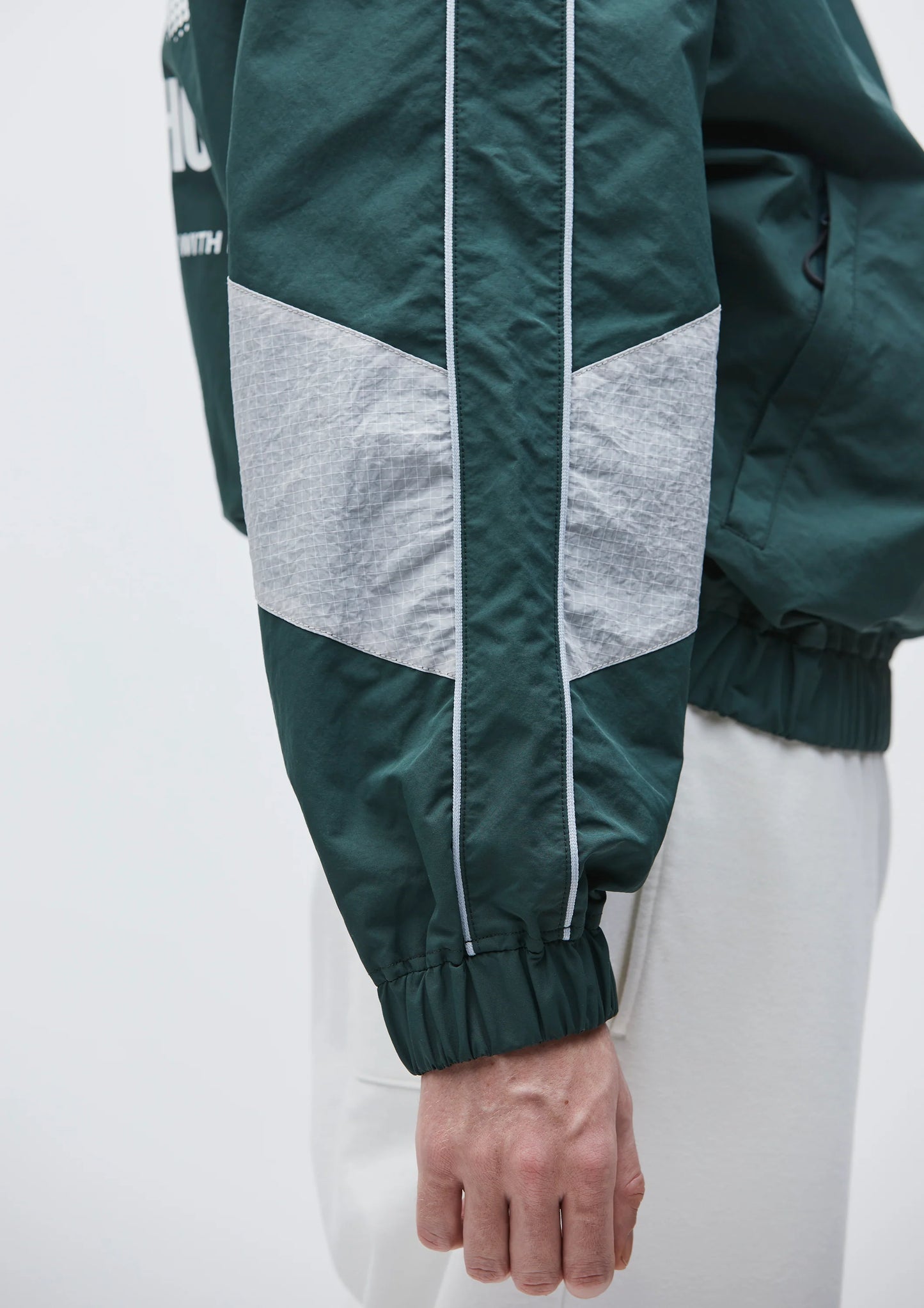 NH × MALBON GOLF. QUARTER ZIP JACKET
