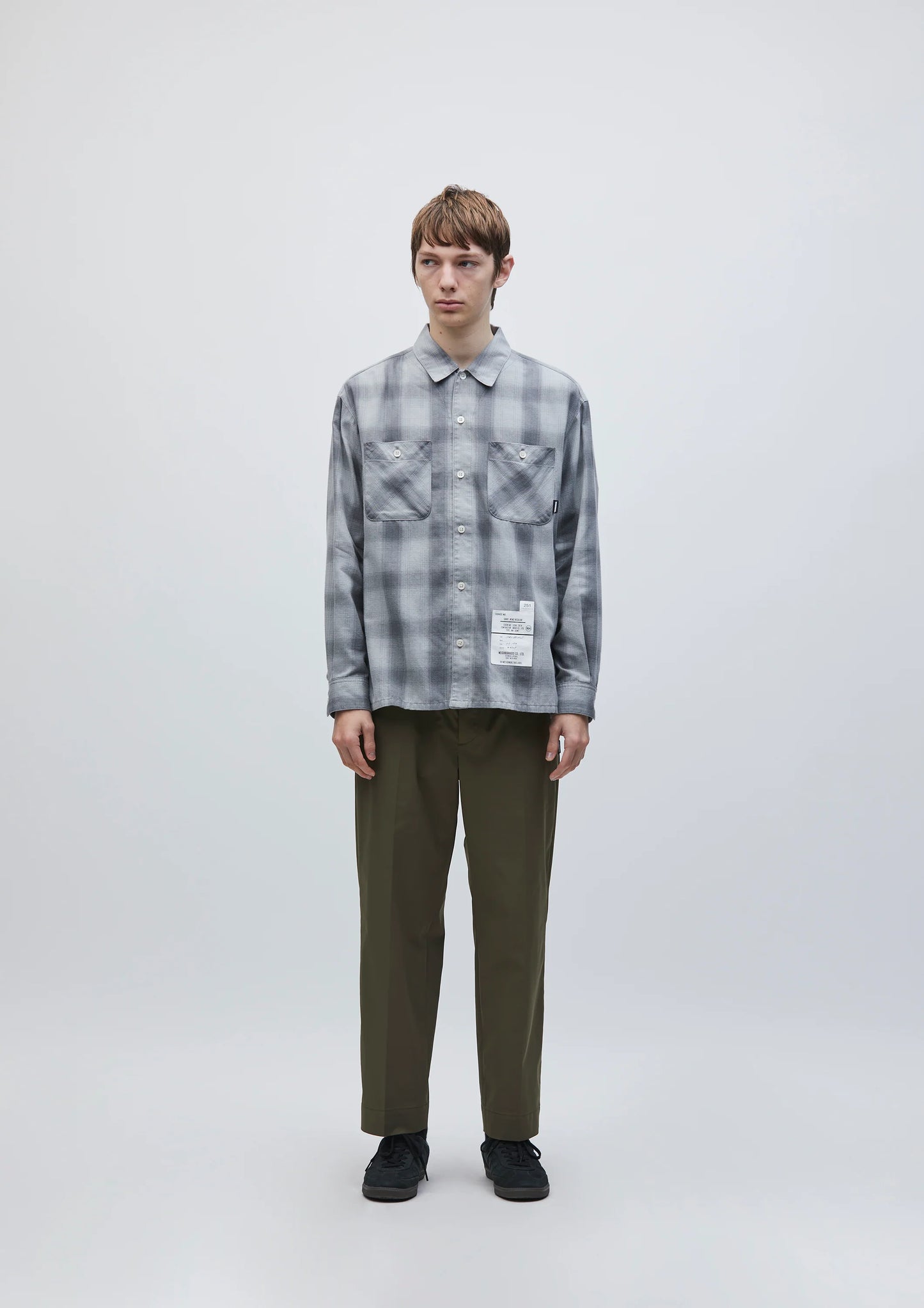 TAPEREDSILHOUETTE PANTS