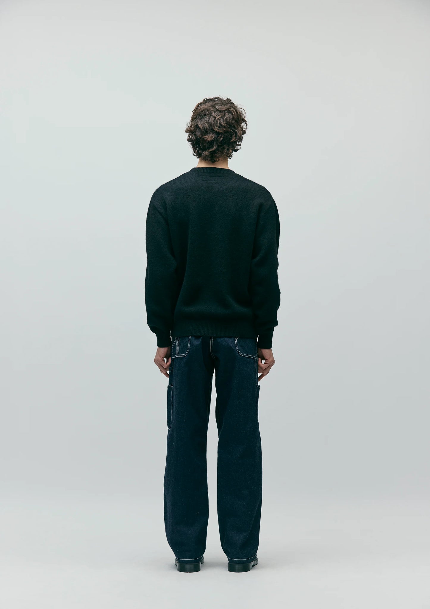 INTARSIA CREWNECK SWEATER