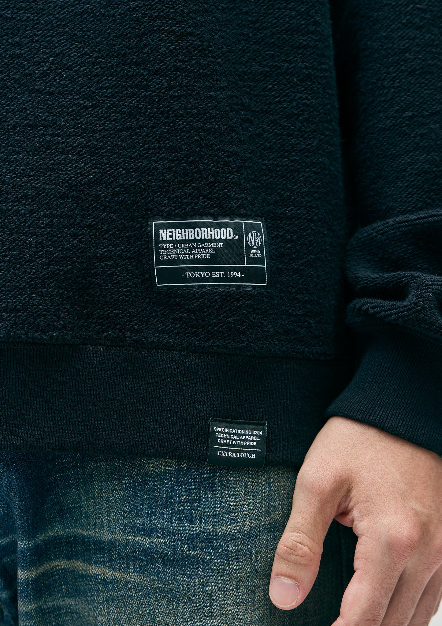 REVERSIBLE SWEAT SHIRT LS