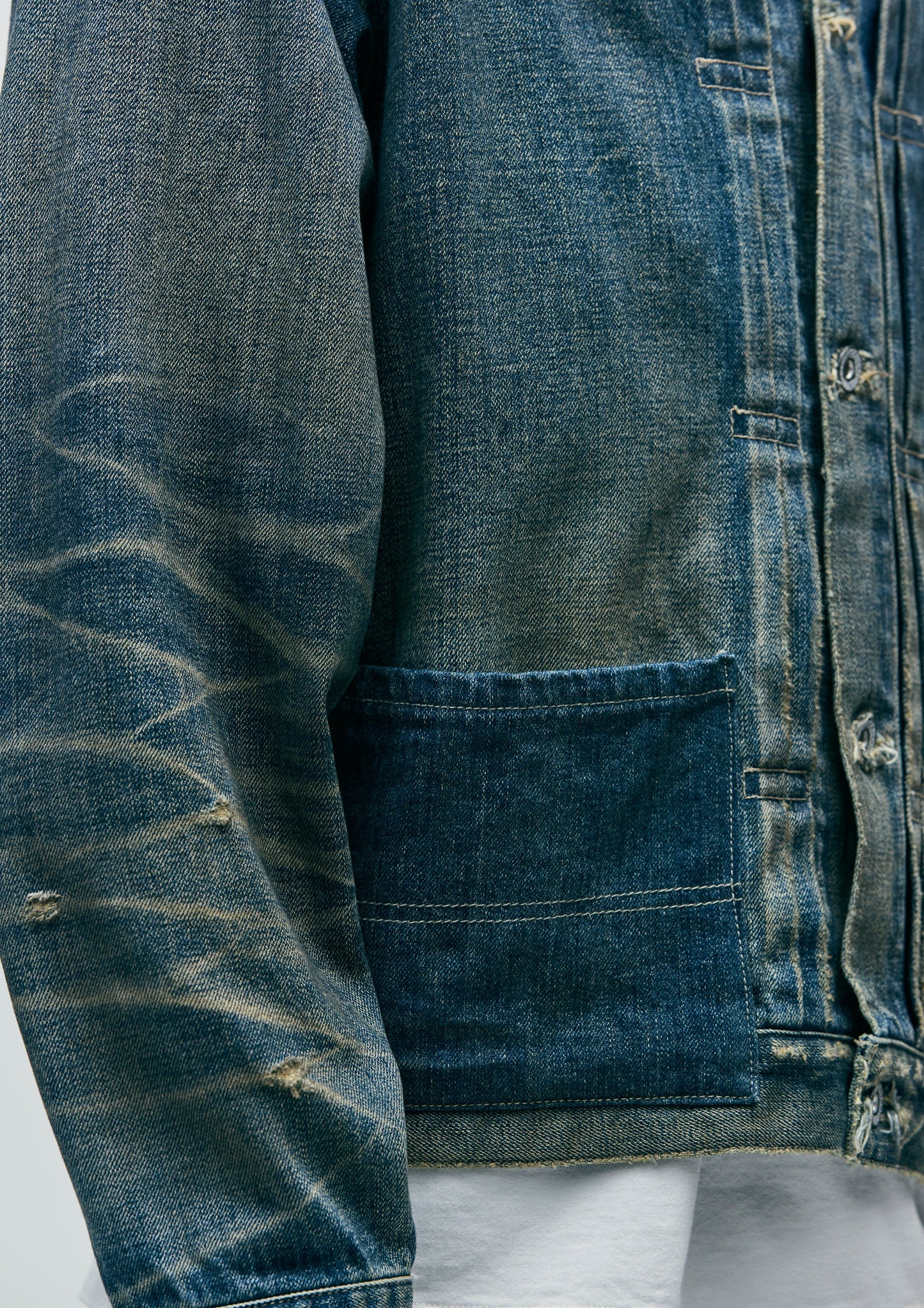 SAVAGE DENIM TYPE-1 JACKET