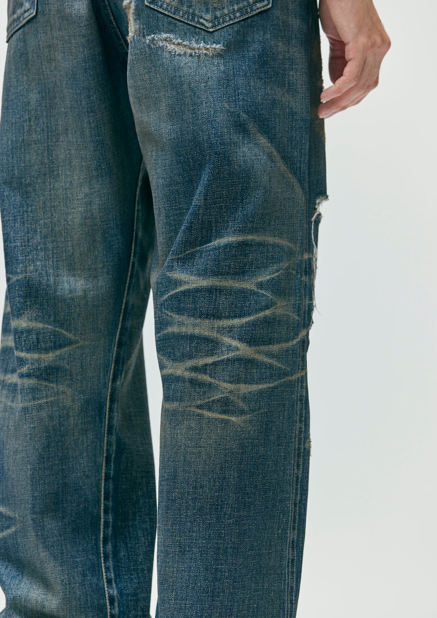 SAVAGE DENIM DP BASIC PANTS