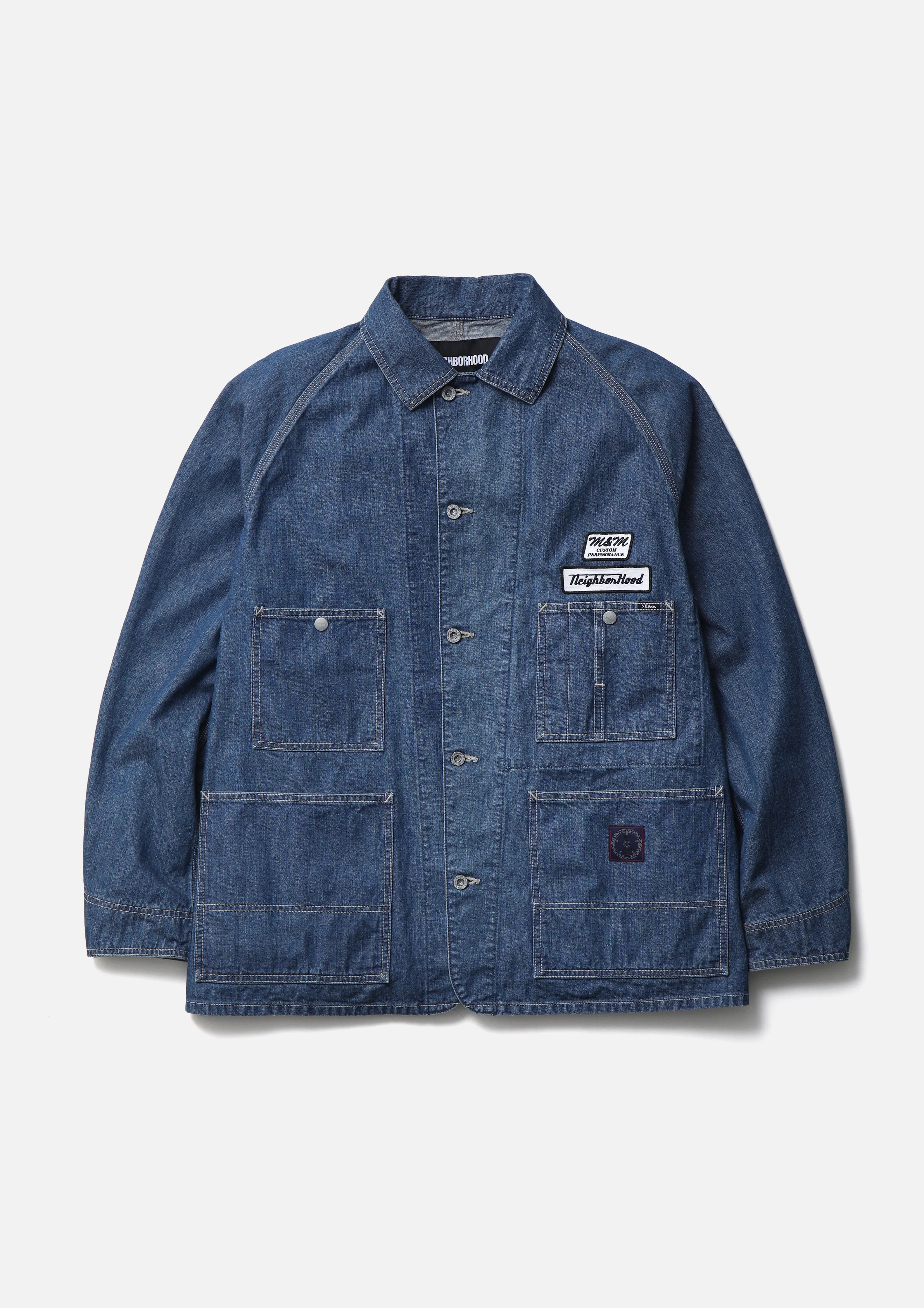 NH X M&M . WASHED DENIM COVERALL JACKET – TIME AFTER TIME