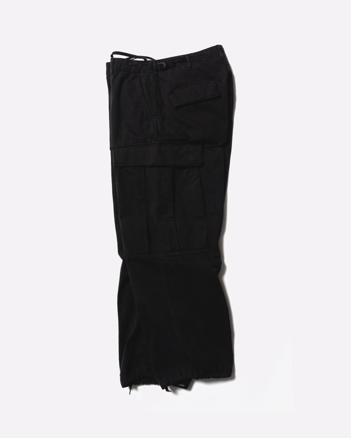 Unlikely Big Side Pocket BDU Pants  BLACK