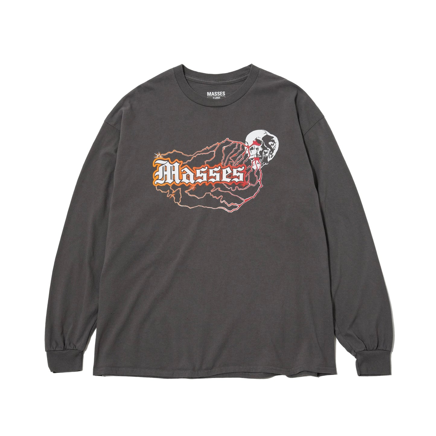 T-SHIRT L/S SKULL THUNDER