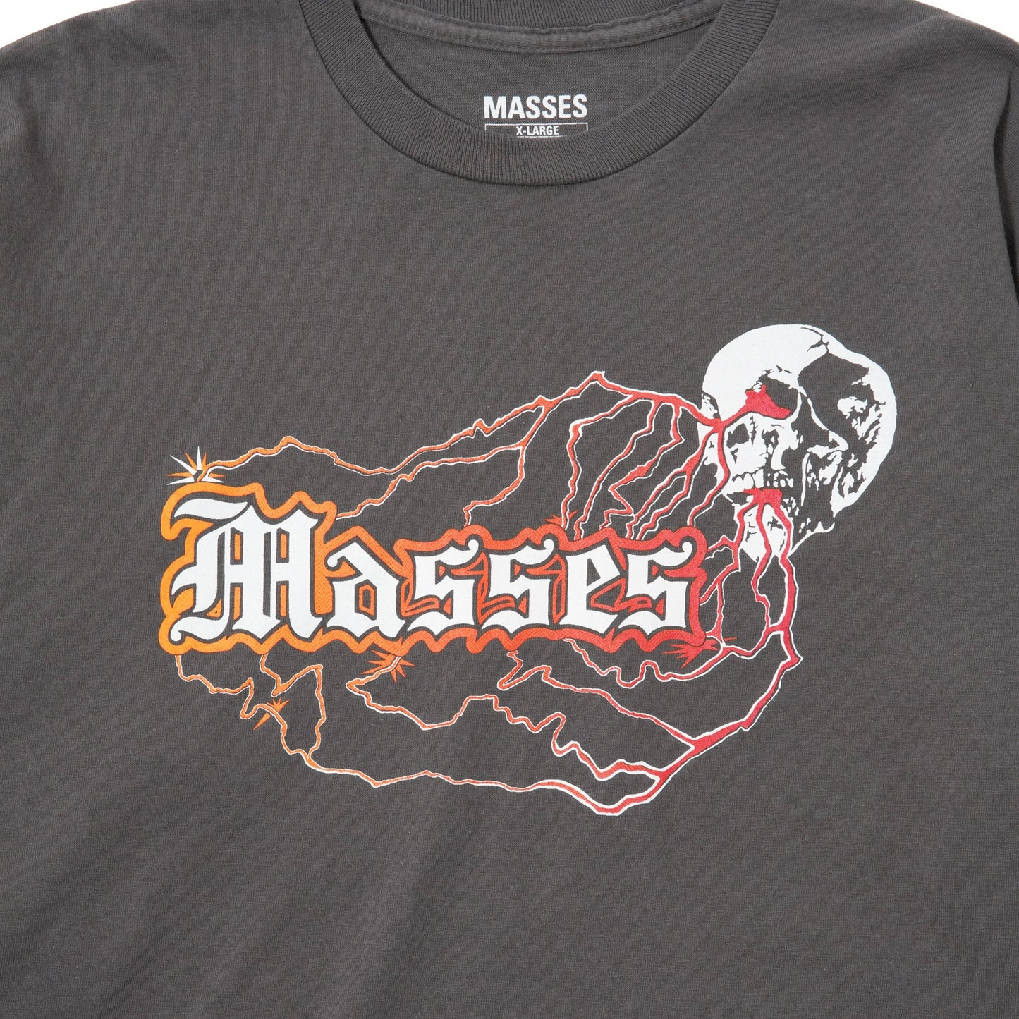 T-SHIRT L/S SKULL THUNDER