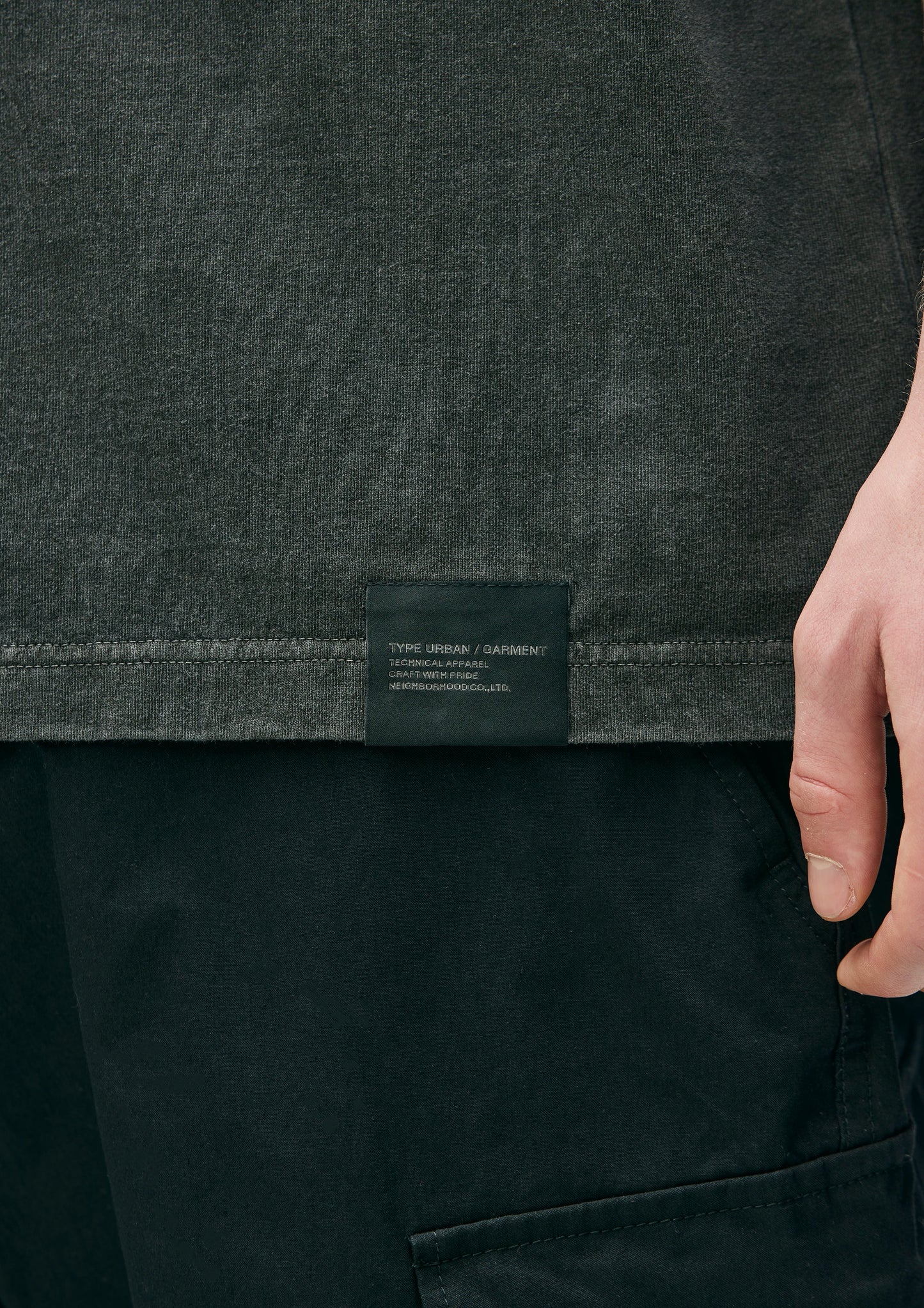 PIGMENT DYED CREWNECK SS