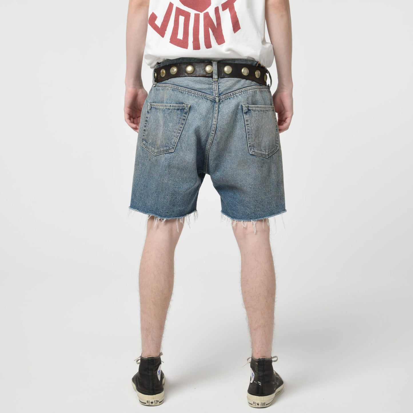 DENIM CUT OFF SHORTS