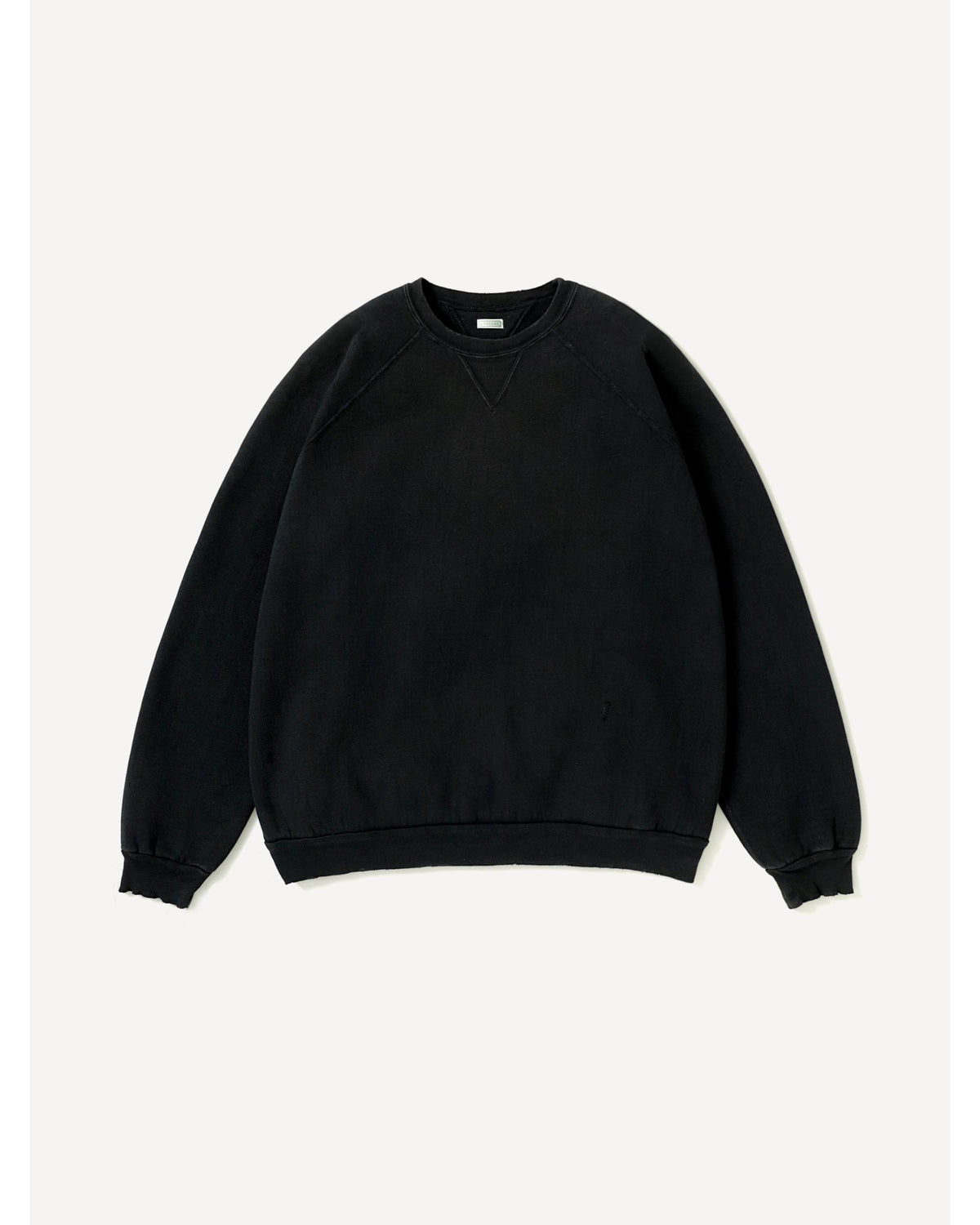 Vintage Double V Sweatshirt BLACK