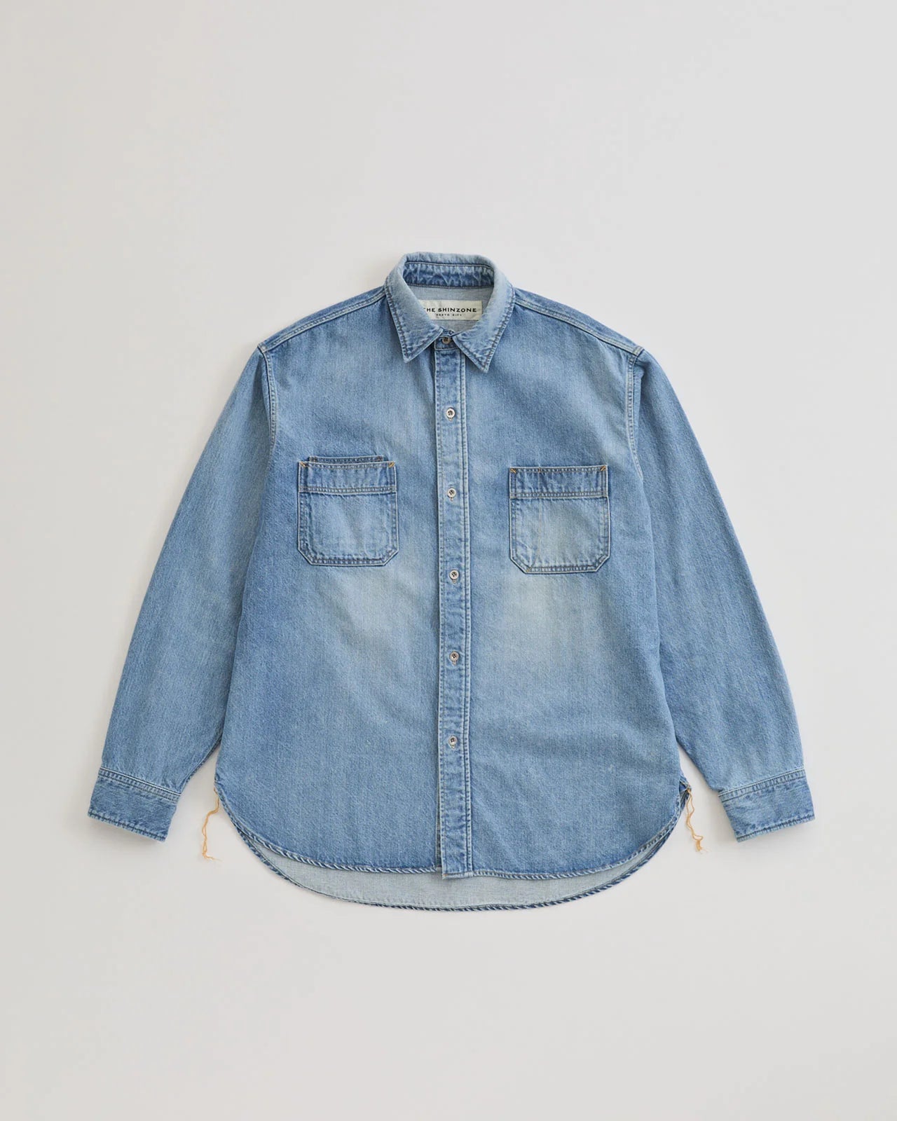 VINTAGE FADED DENIM SHIRT – TIME AFTER TIME