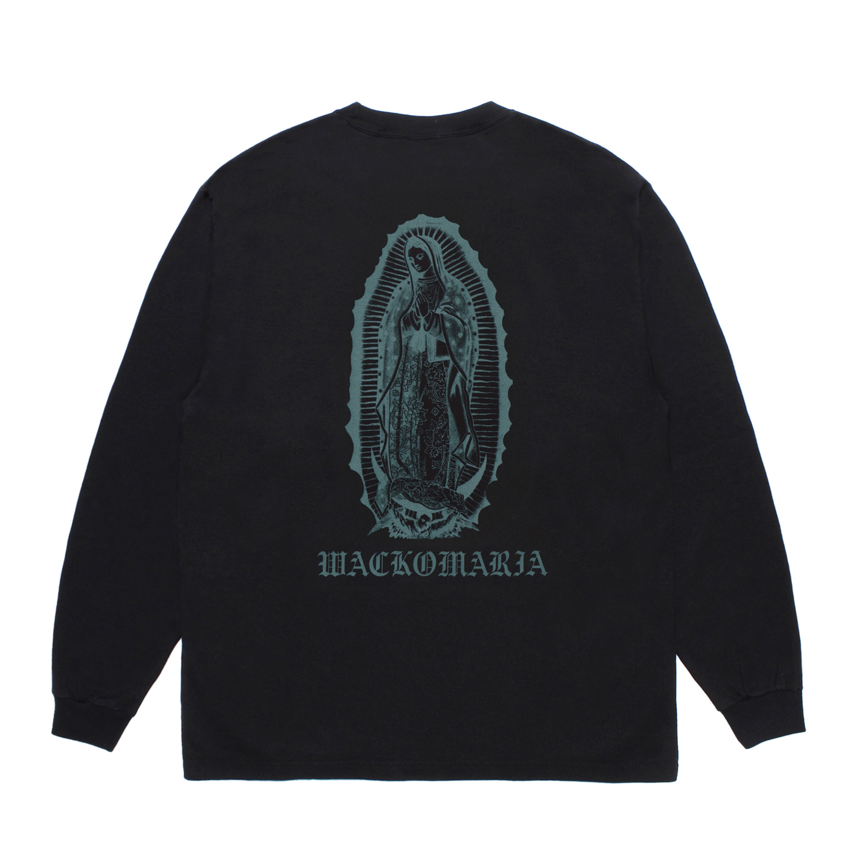 WASHED HEAVY WEIGHT CREW NECK LONG SLEEVE T-SHIRT ( TYPE-2