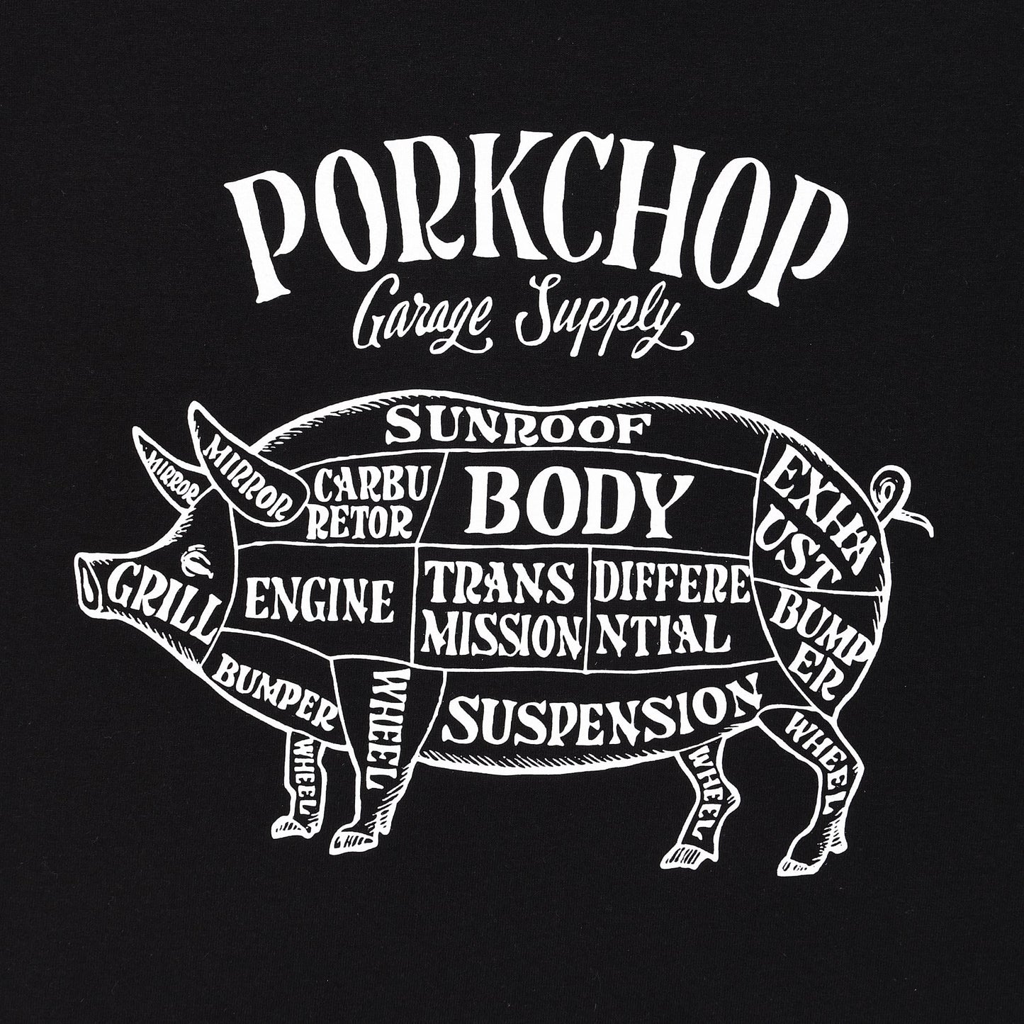 PORK FRONT TEE 25