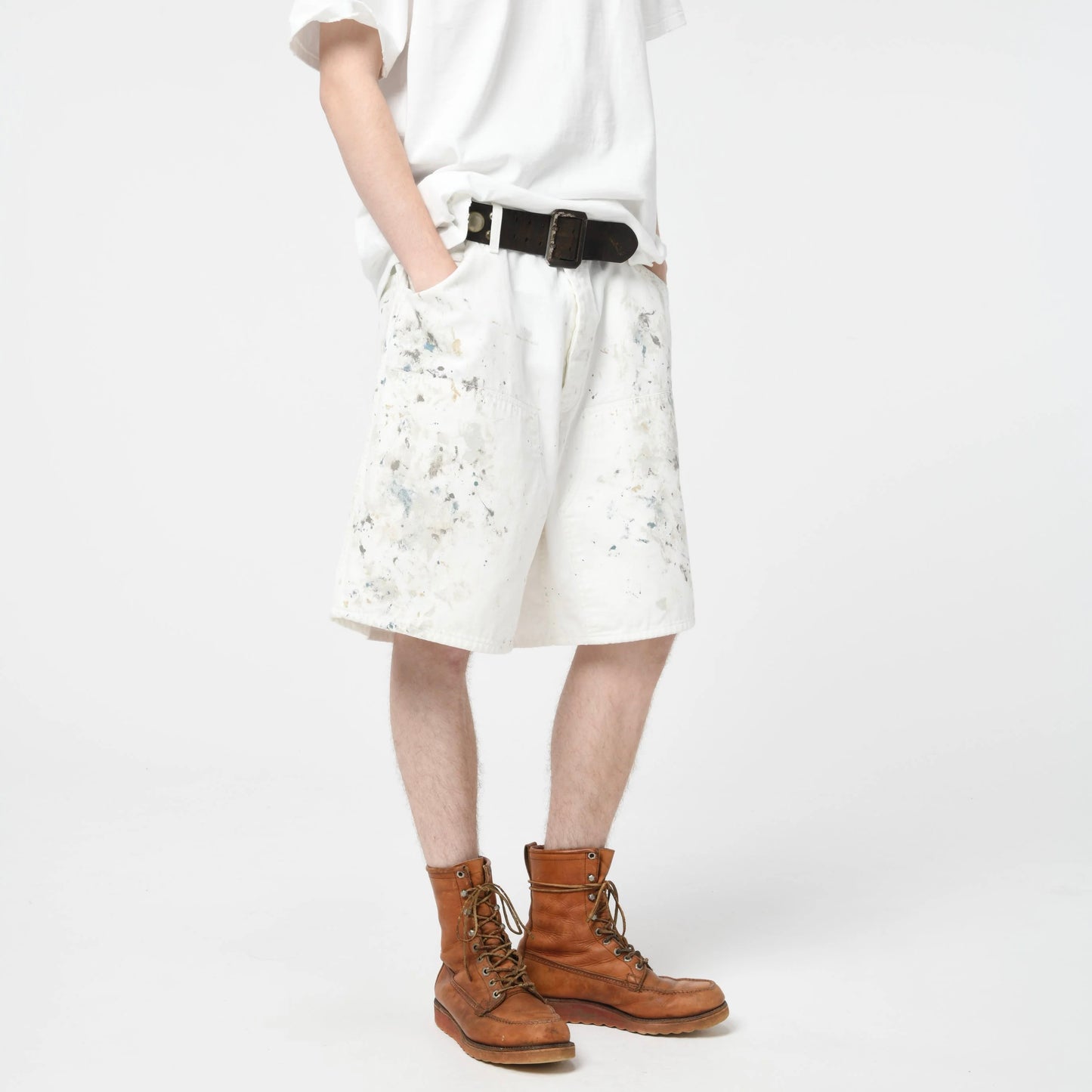 PAINTER SPLATTER SHORTS