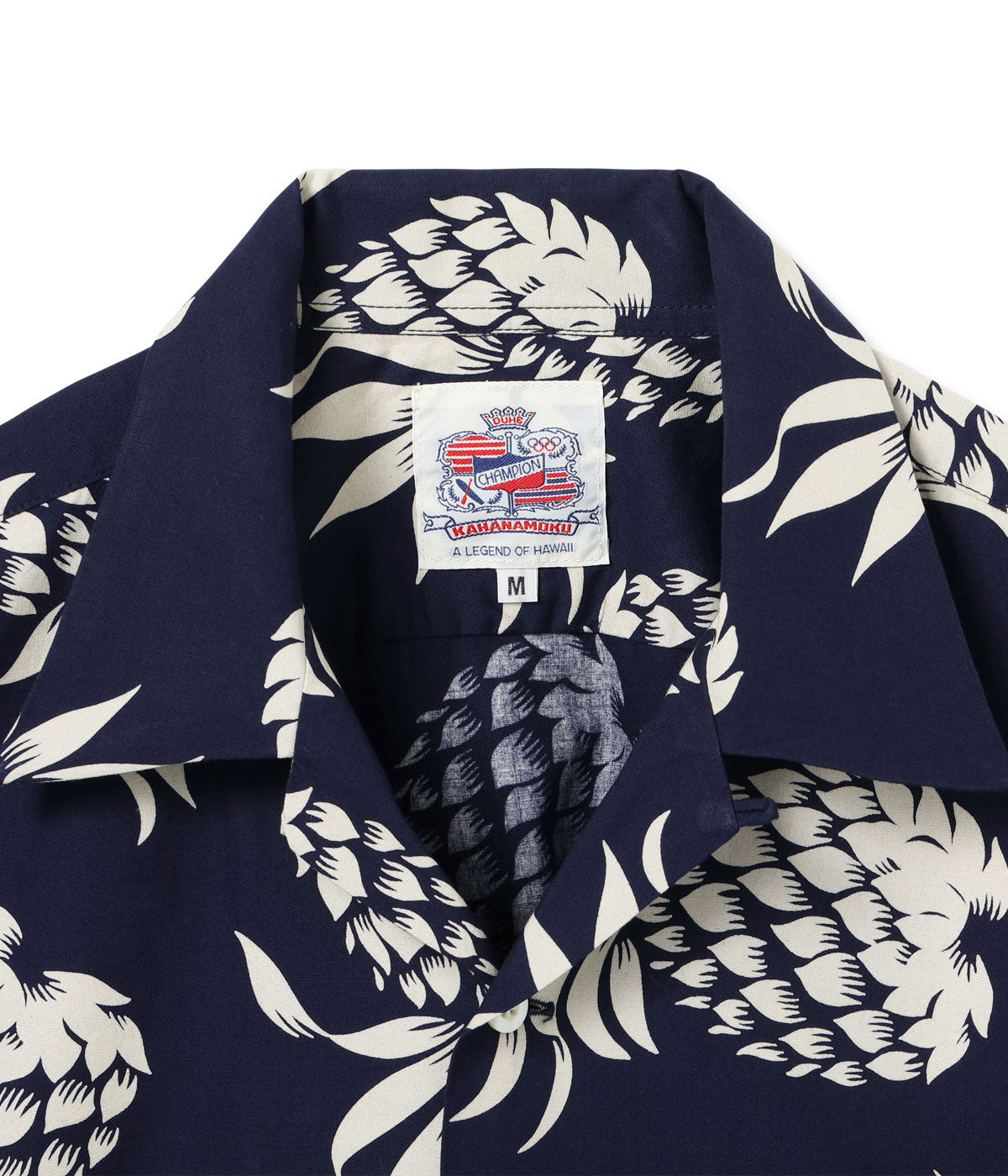 DUKE KAHANAMOKU COTTON HAWAIIAN SHIRT “DUKE'S PINEAPPLE” DK37811