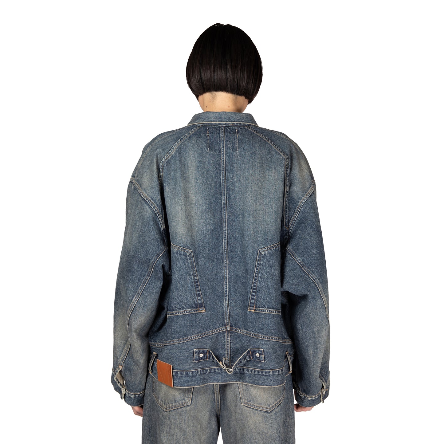 "Inception" Vintage Washed Denim Jacket