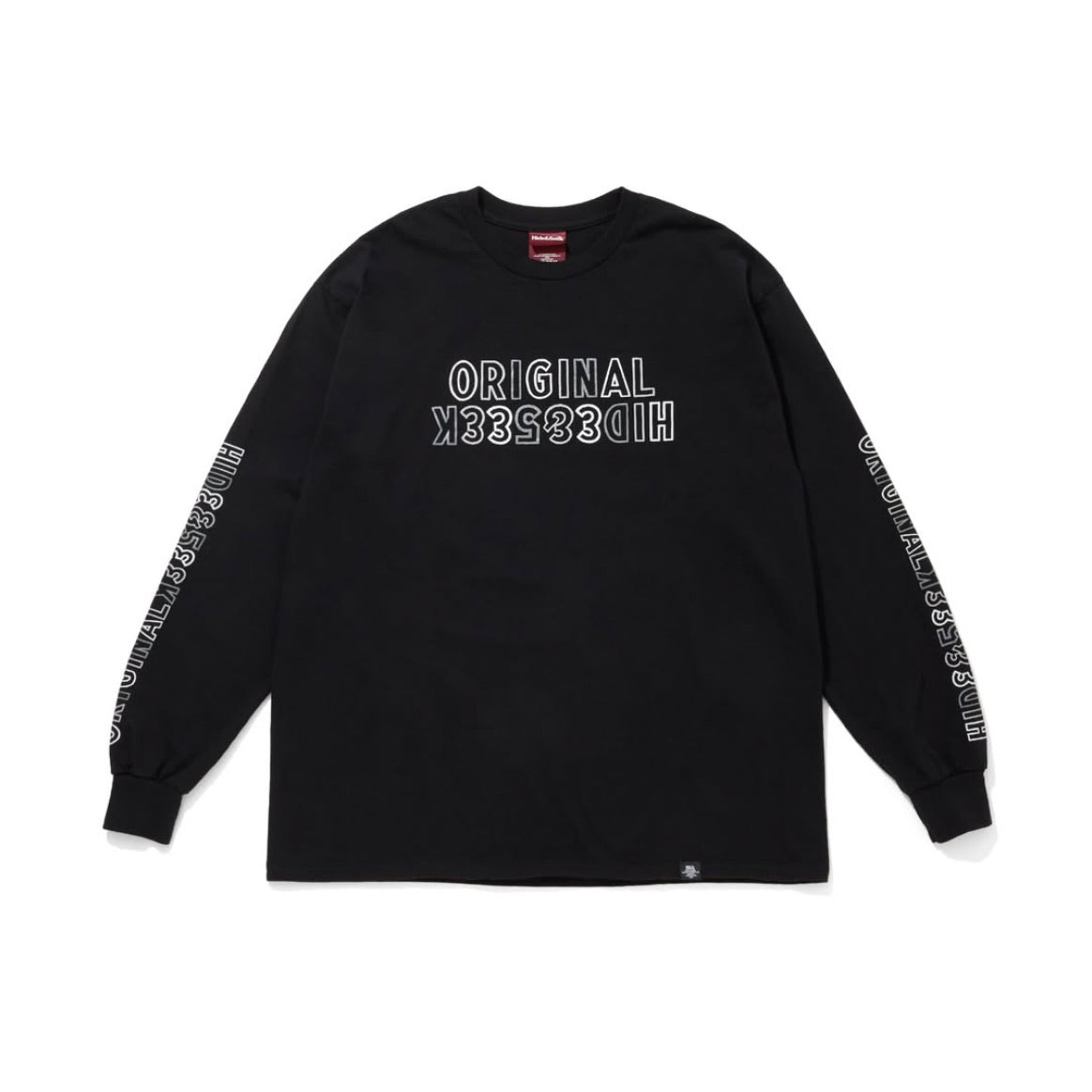HIDEANDSEEK×Toru Nishiura” Original H&S L/S Tee – TIME AFTER TIME