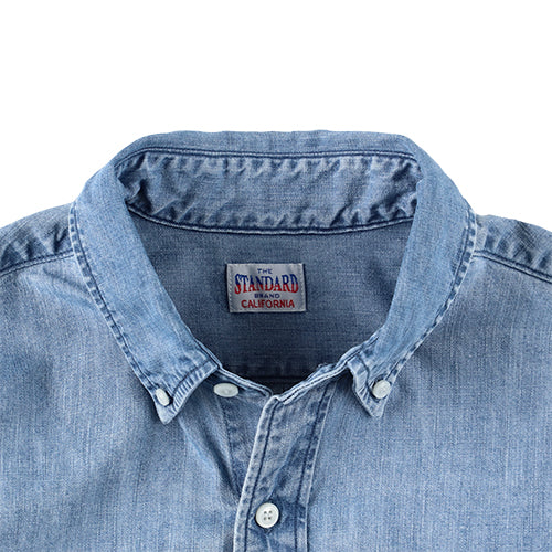 SD Denim Button-Down Shirt Vintage Wash