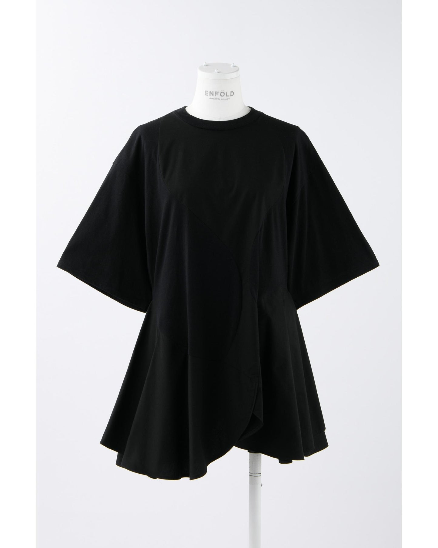 ソフト天竺 Petal hem T/SH
