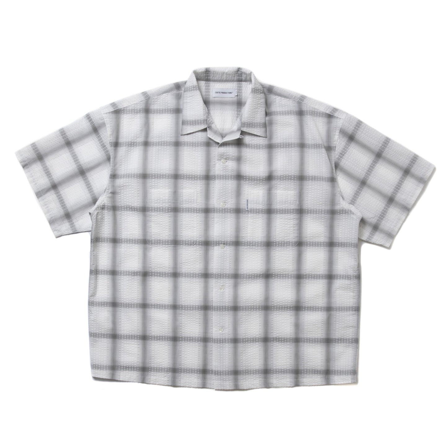 T/C Sucker Ombre Check S/S Shirt