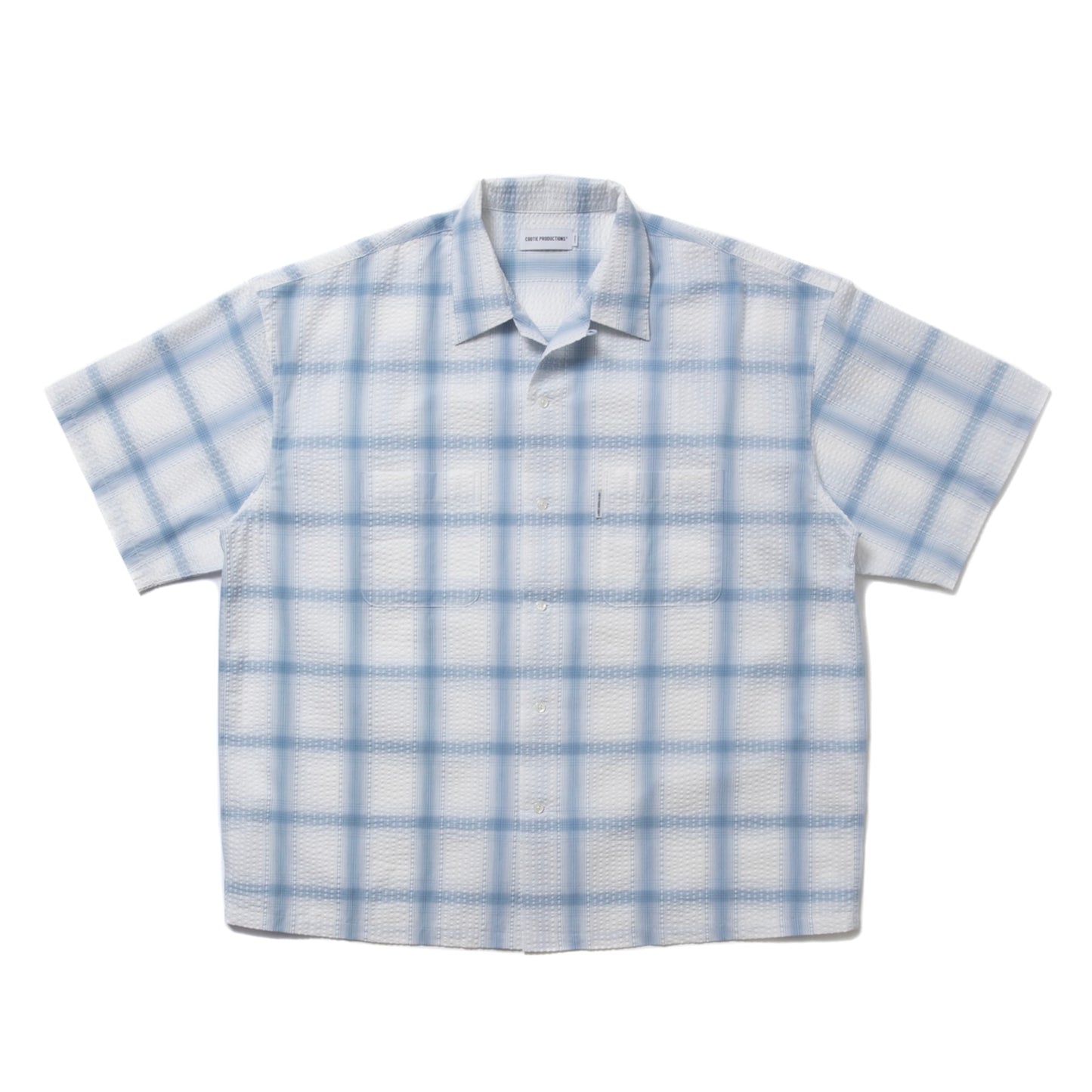T/C Sucker Ombre Check S/S Shirt