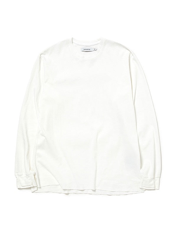 衝撃の激安コスパ・掘り出し物も DWELLER L/S TEE COTTON THERMAL – TIME AFTER TIME トップス