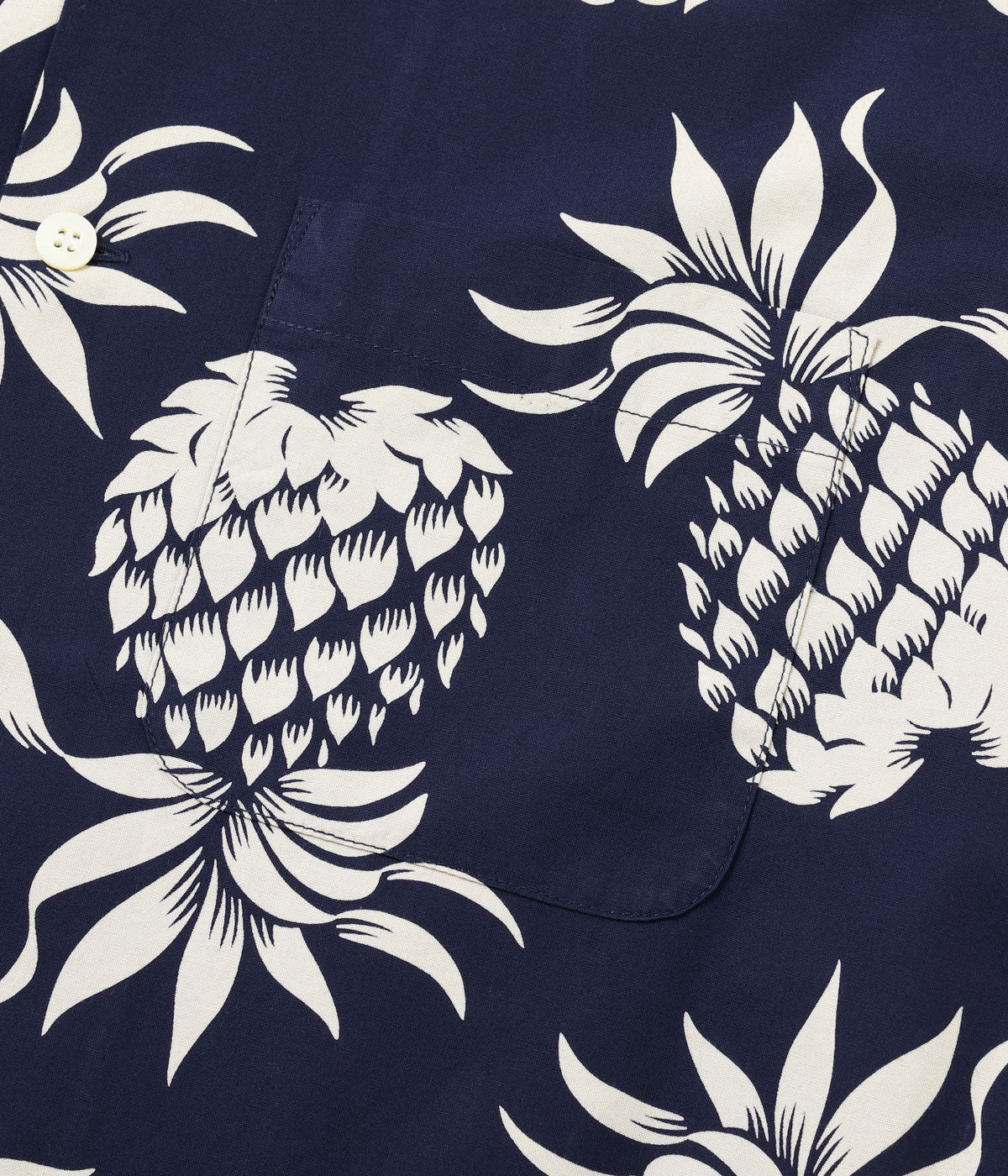 DUKE KAHANAMOKU COTTON HAWAIIAN SHIRT “DUKE'S PINEAPPLE” DK37811