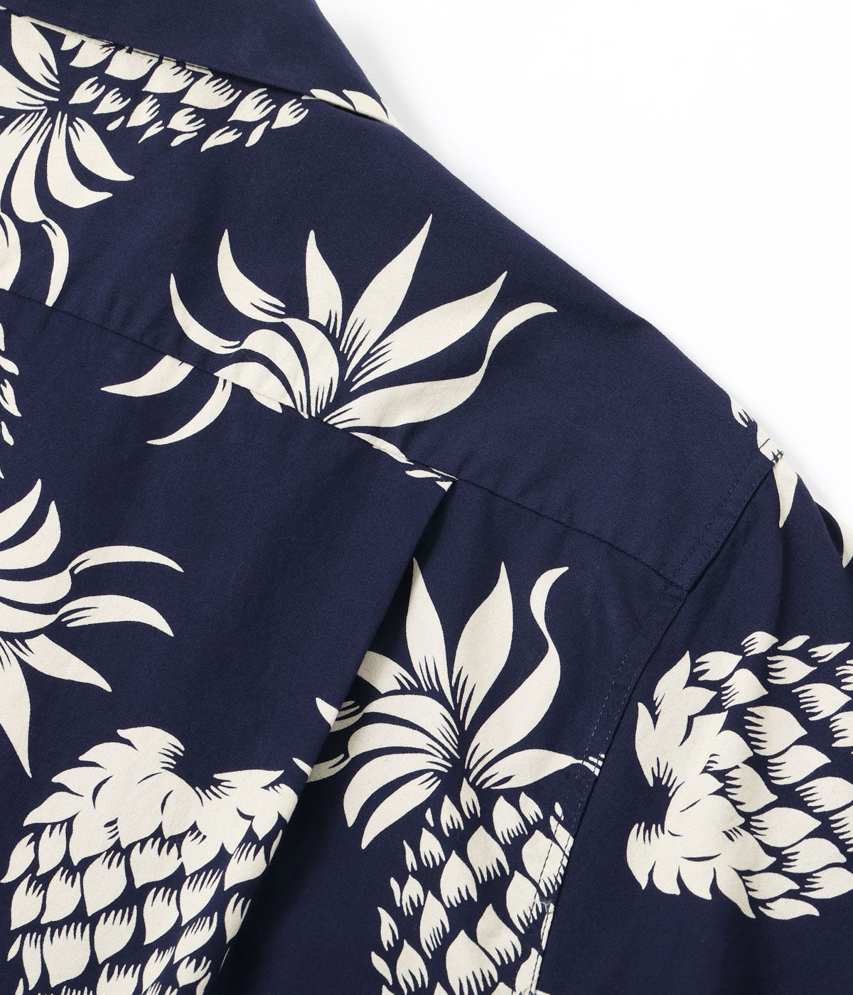 DUKE KAHANAMOKU COTTON HAWAIIAN SHIRT “DUKE'S PINEAPPLE” DK37811
