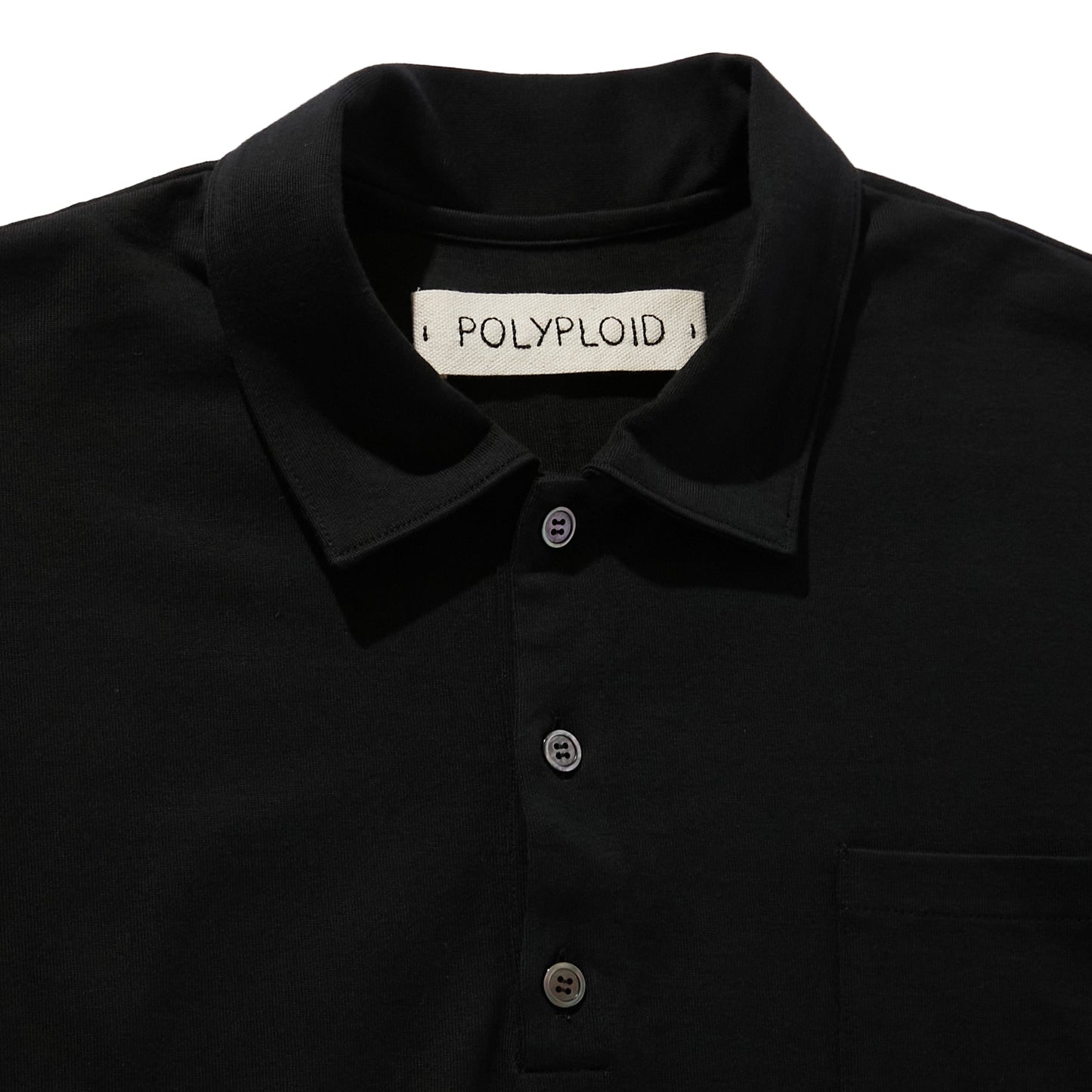 POLO SHIRT C  BLACK