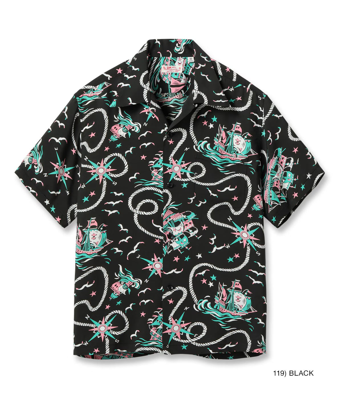 RAYON HAWAIIAN SHIRT “AGE OF DISCOVERY” SS39429