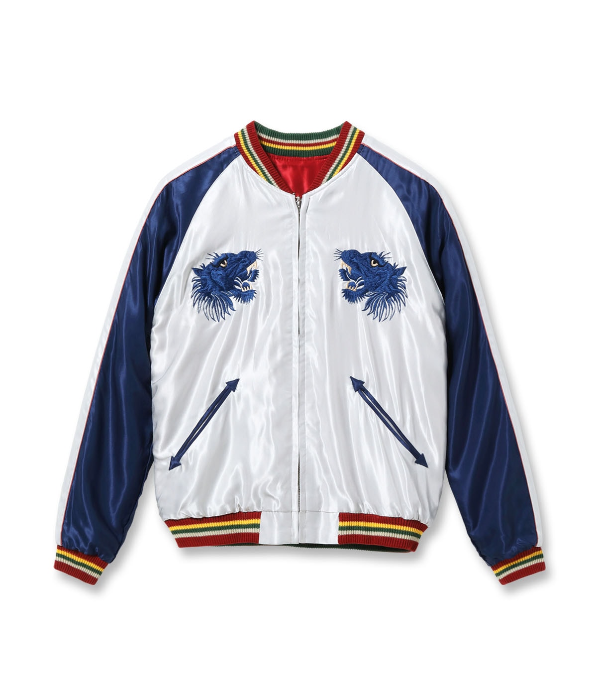 Mid 1950s Style Acetate Souvenir Jacket “EAGLE” × “BLUE TIGER”TT15790-170