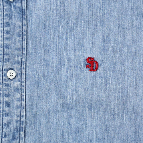 SD Denim Button-Down Shirt Vintage Wash
