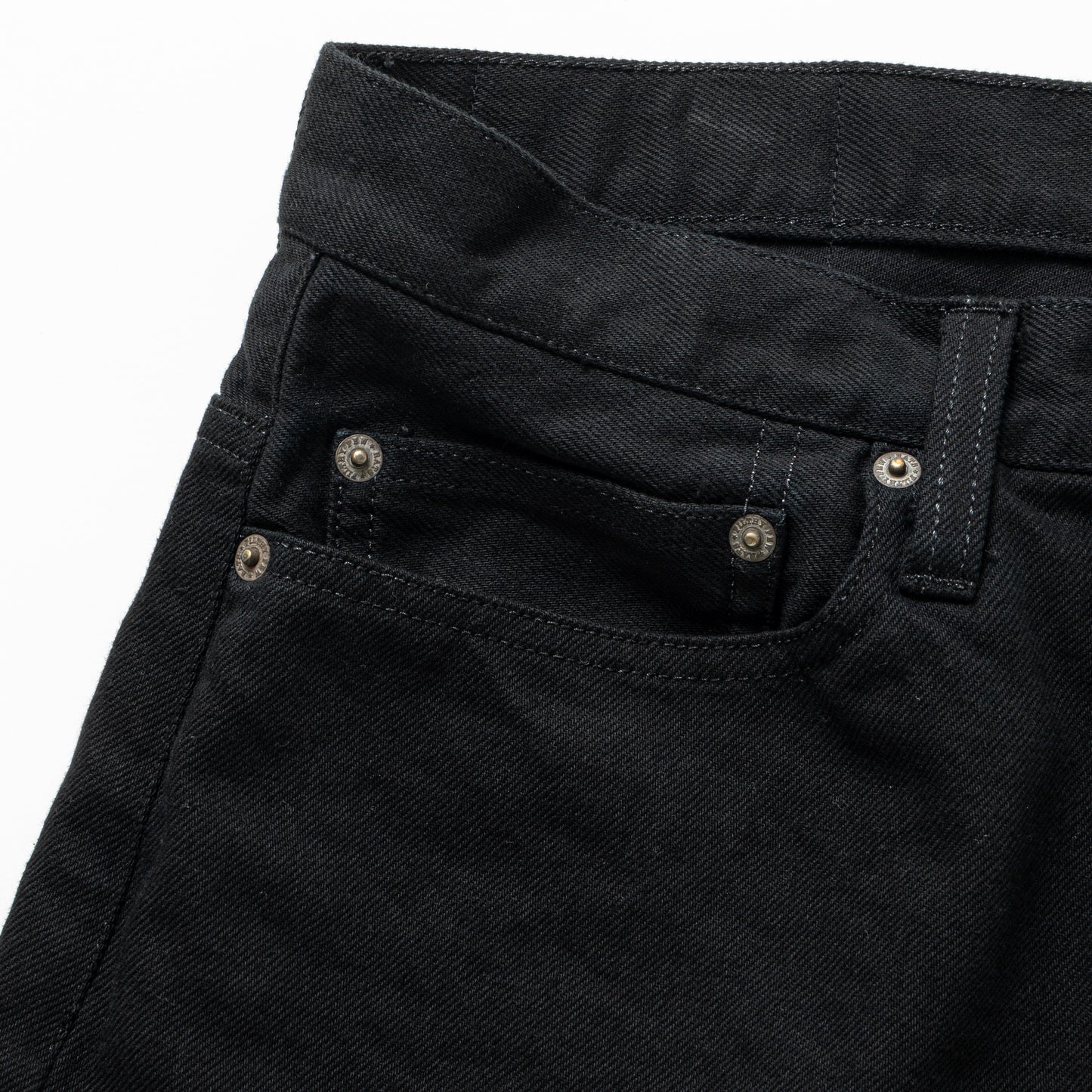 BLACK DENIM PANTS
